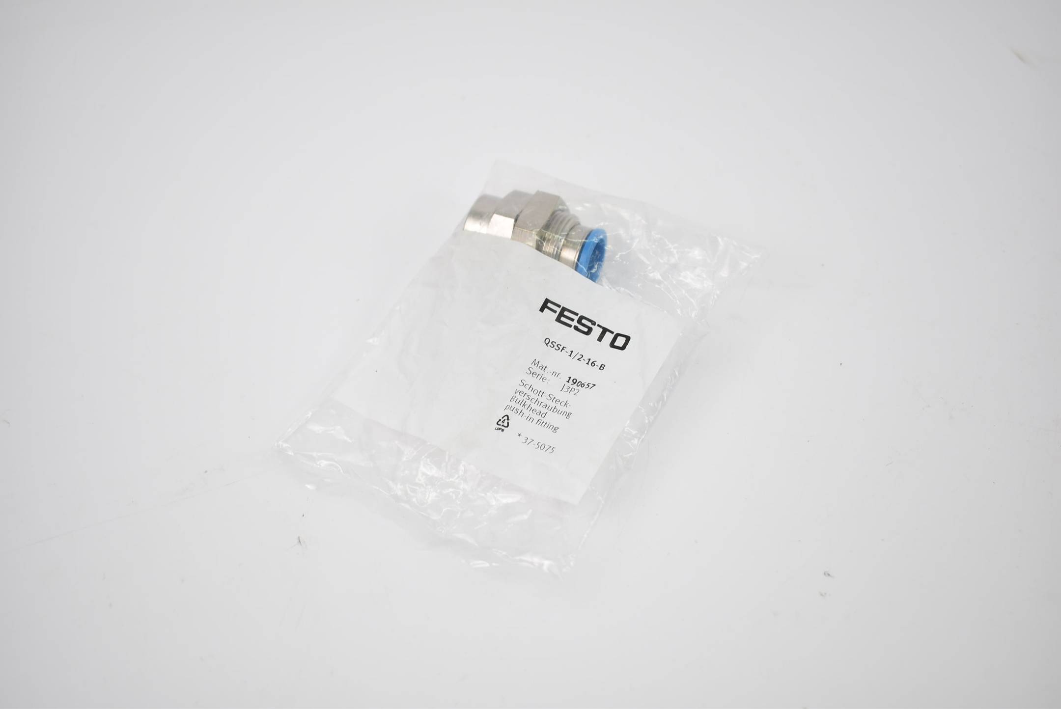 Festo Schott-Steckverschraubung QSSF-1/2-16-B ( 190657 )
