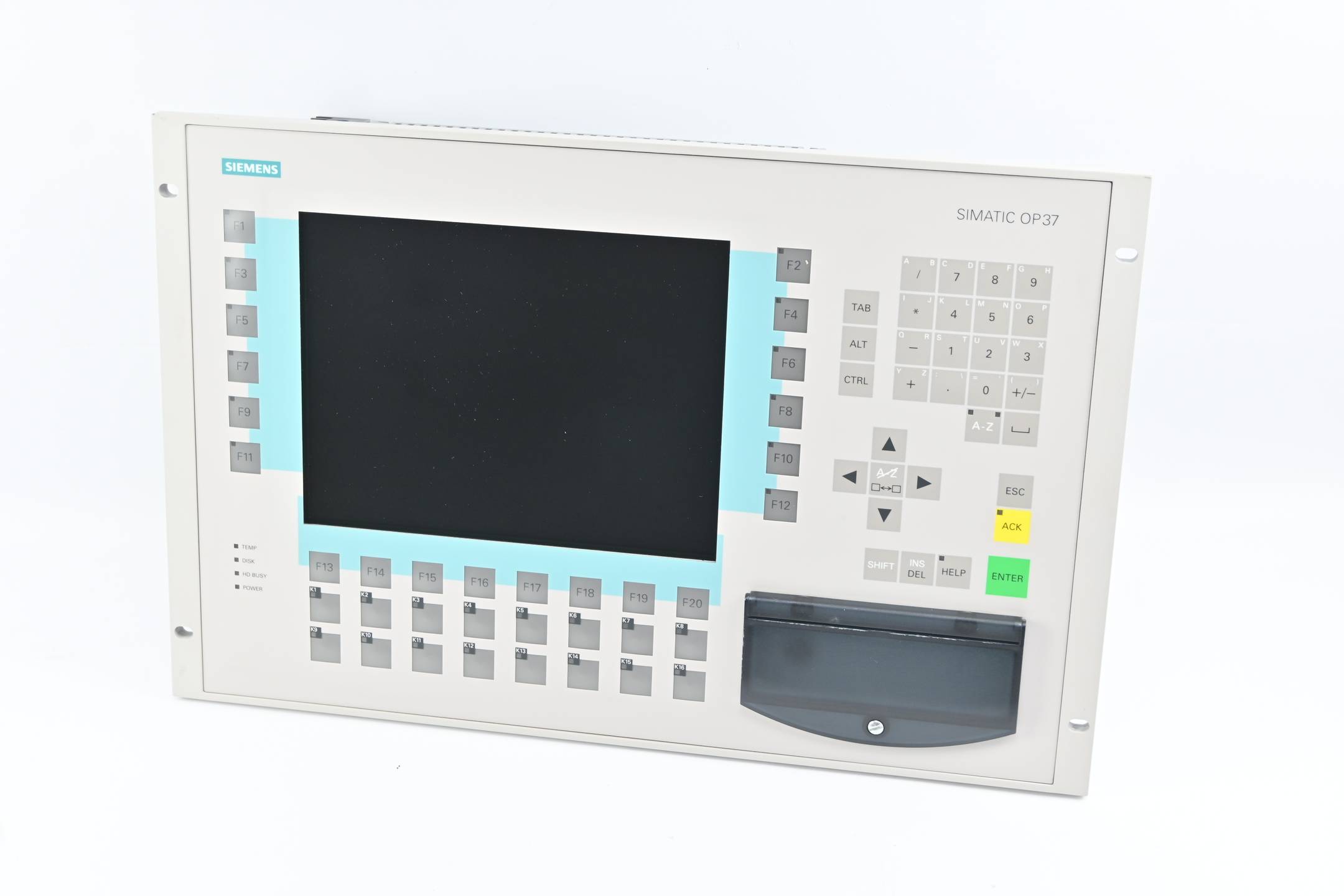LIKE NEW Siemens Panel OP37 6AV3637-1LL00-0AX1 ( 6AV3 637-1LL00-0AX1 ) A01 