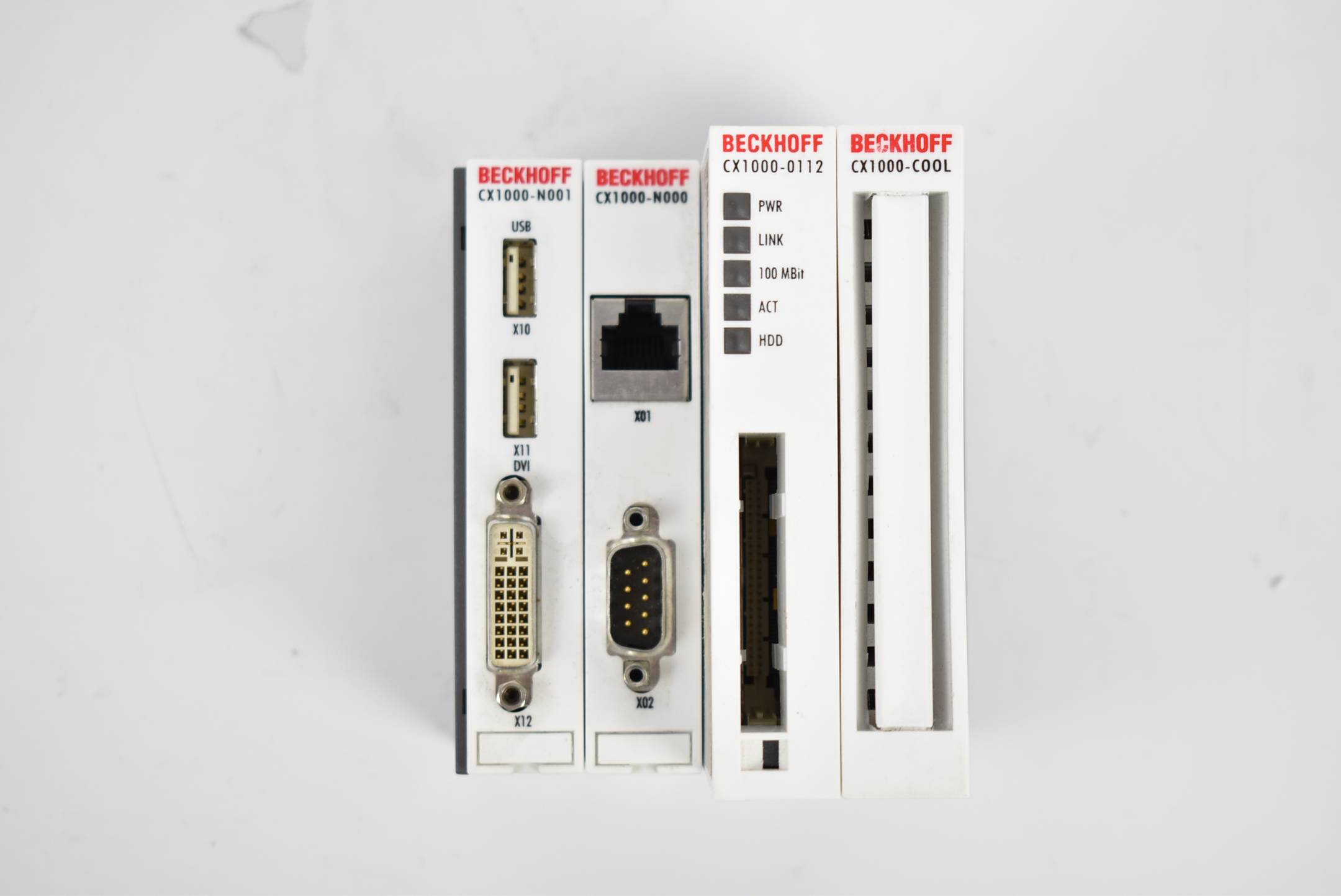 Beckhoff CX1000-0112 + CX1000-COOL + CX1000-N000 + CX1000-N001