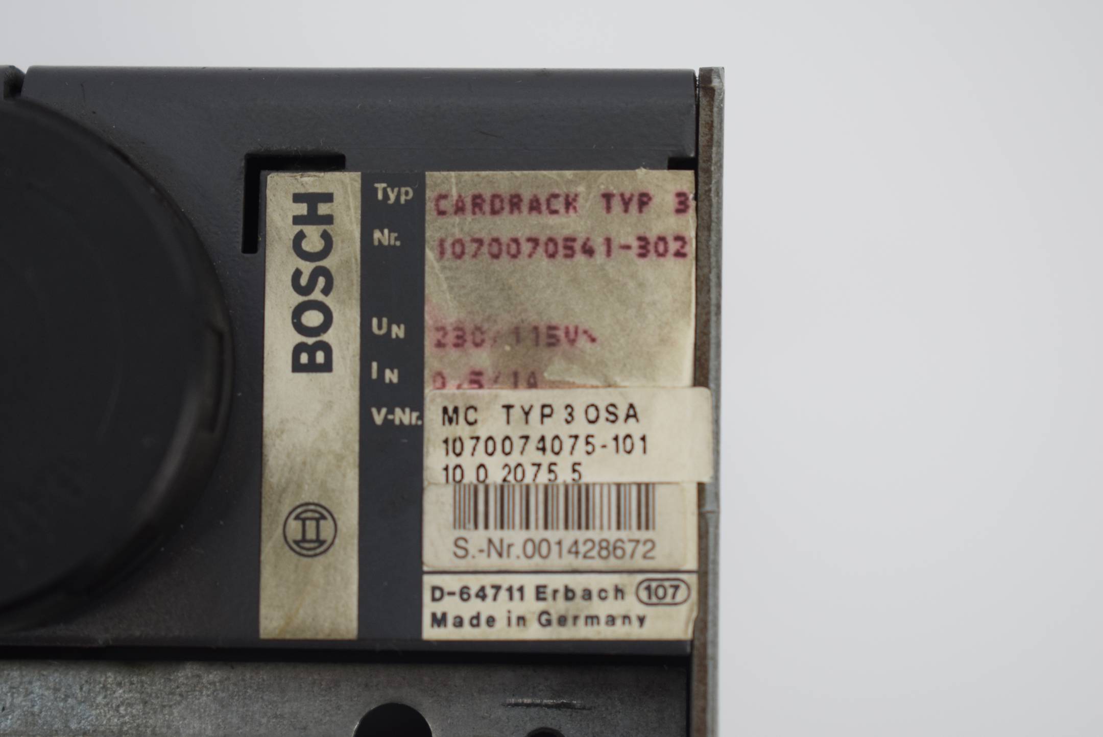 Bosch Cardrack Typ 3 OSA 1070070541-302 1070074075-101