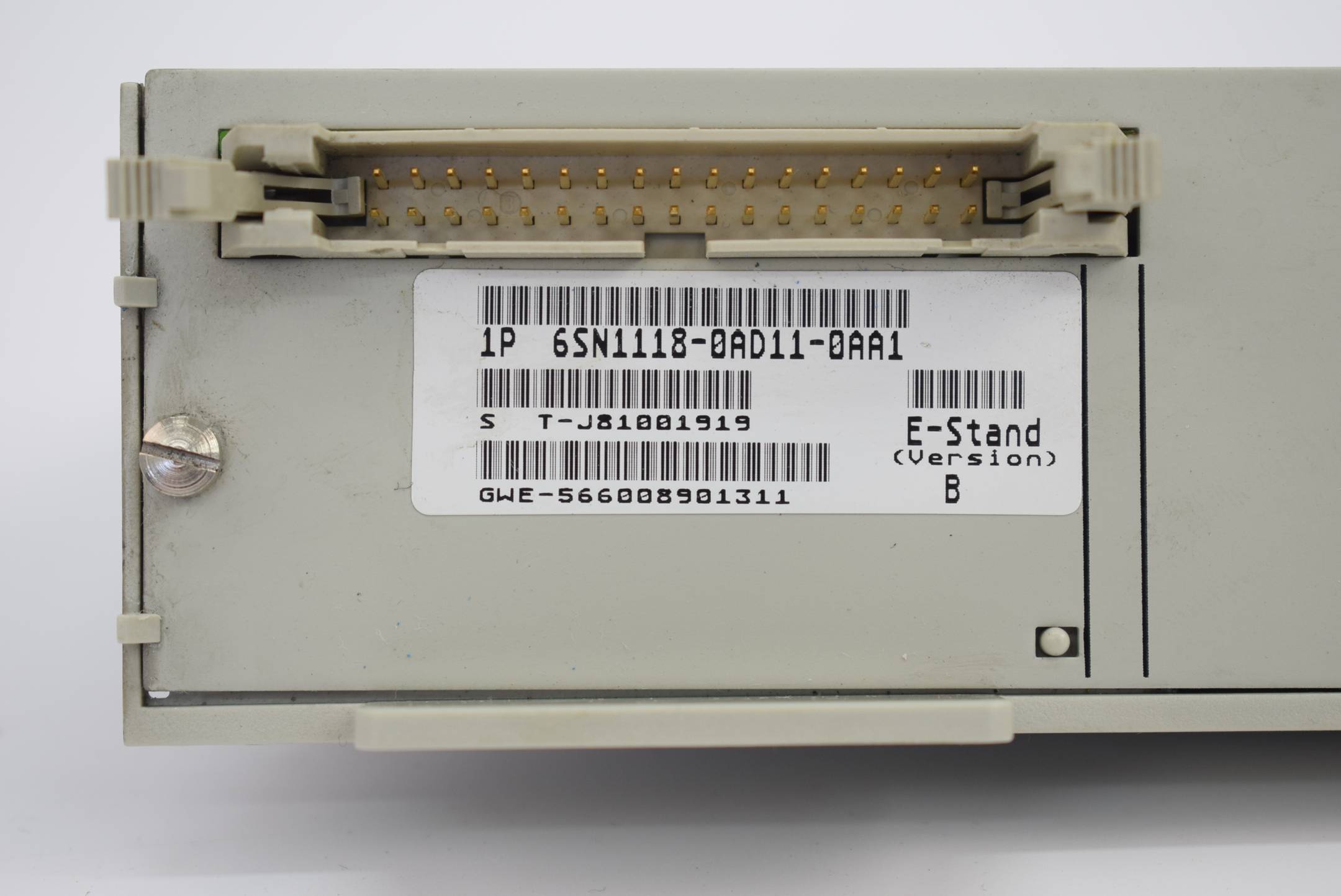 Siemens Simodrive 611-A 6SN1118-0AD11-0AA1 ( 6SN1 118-0AD11-0AA1 ) Ver. B