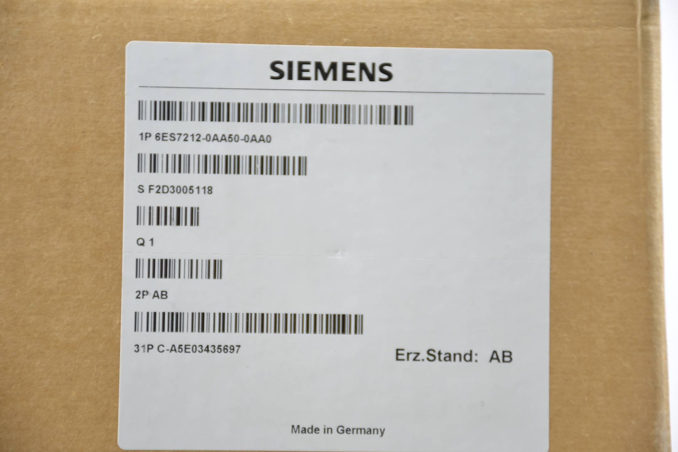 Siemens EHB EM450S S7-1200 PSB MM440 6ES7212-0AA50-0AA0 ( 6ES7 212-0AA50-0AA0 )