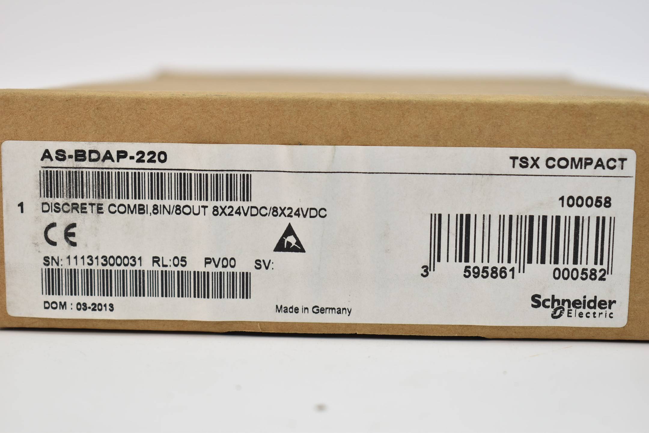Schneider electric Modicon TSX compact 8x24VDC AS-BDAP-220 ( 100058 )