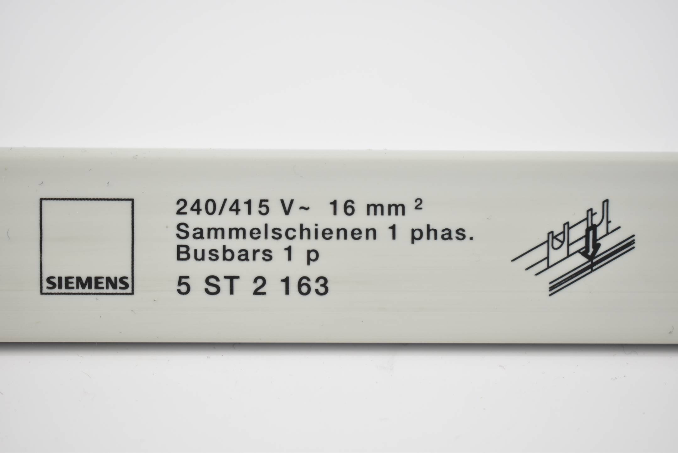 Siemens Sammelschiene 5ST2163 ( 5ST2 163 ) Länge 1000mm