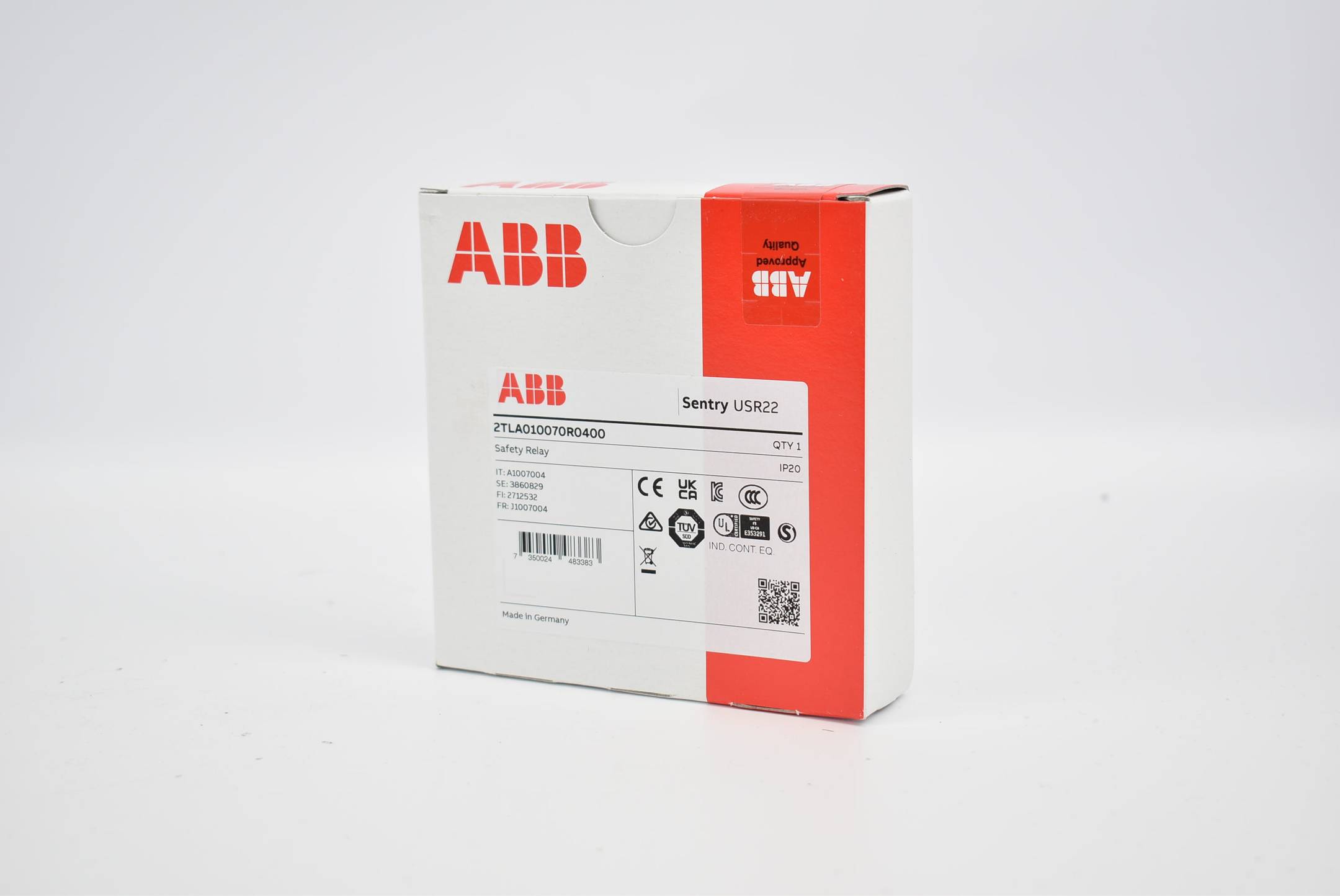 ABB Sentry USR22 Sicherheitsrelais 2TLA010070R0400 