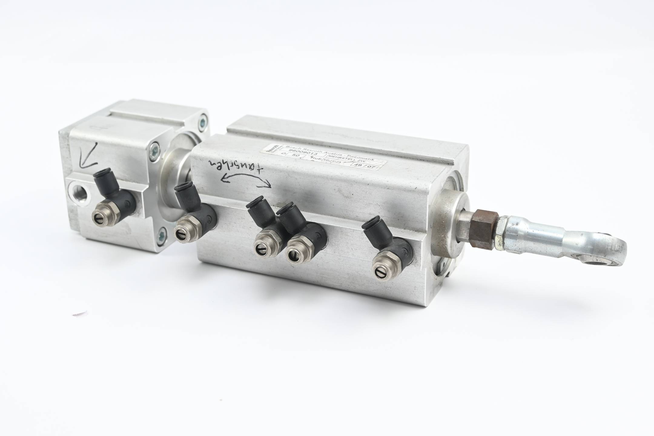 Bosch Rexroth Mehrstell Zylinder 96064891 ⌀50 Hub:10/25/25