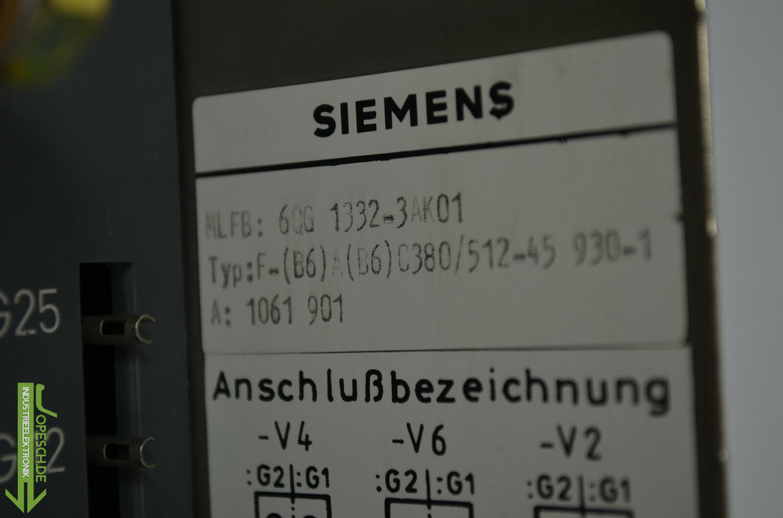 Siemens sitor 6QG1332-3AK01 
