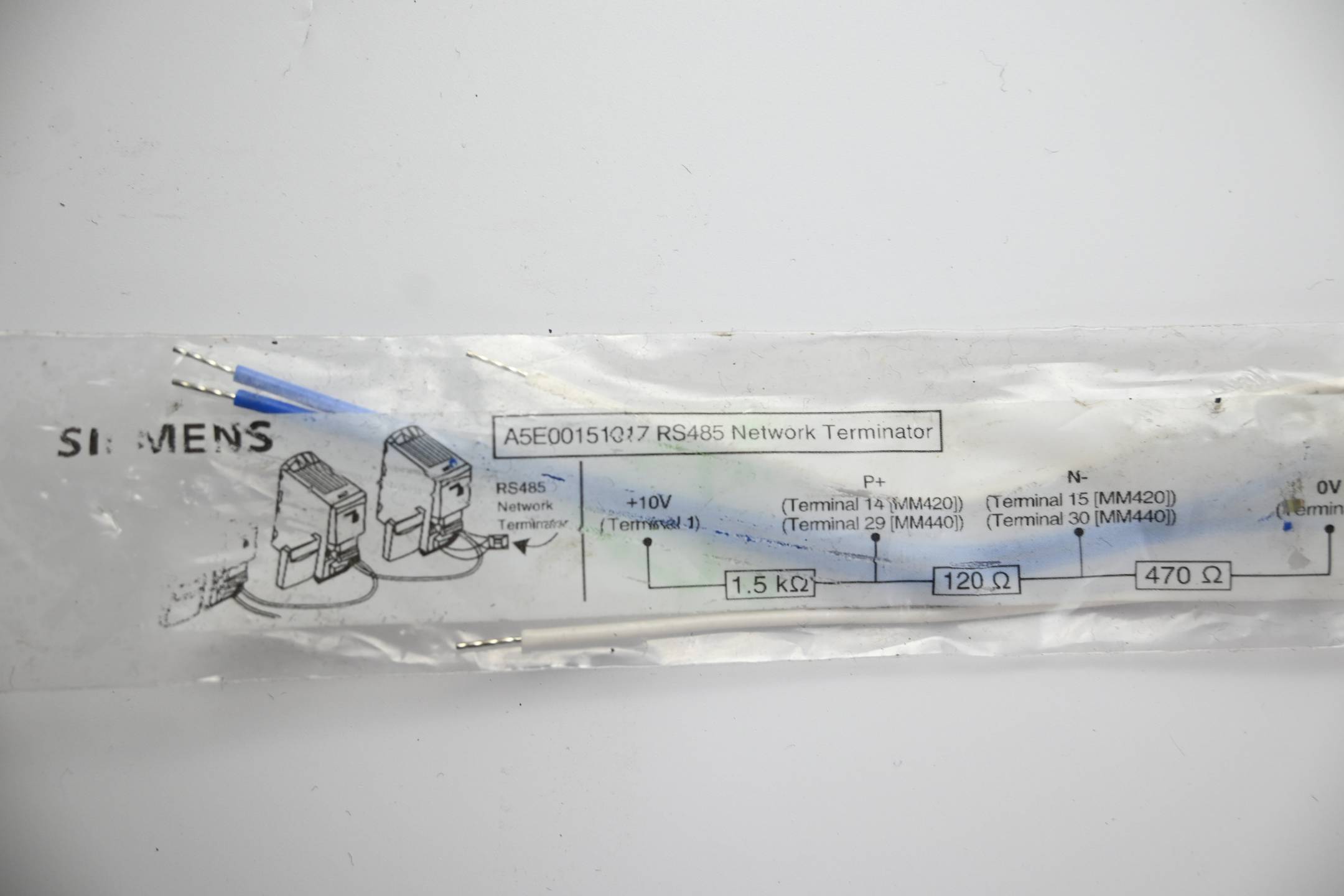 Siemens Network Terminator RS485 ( A5E00151017 )