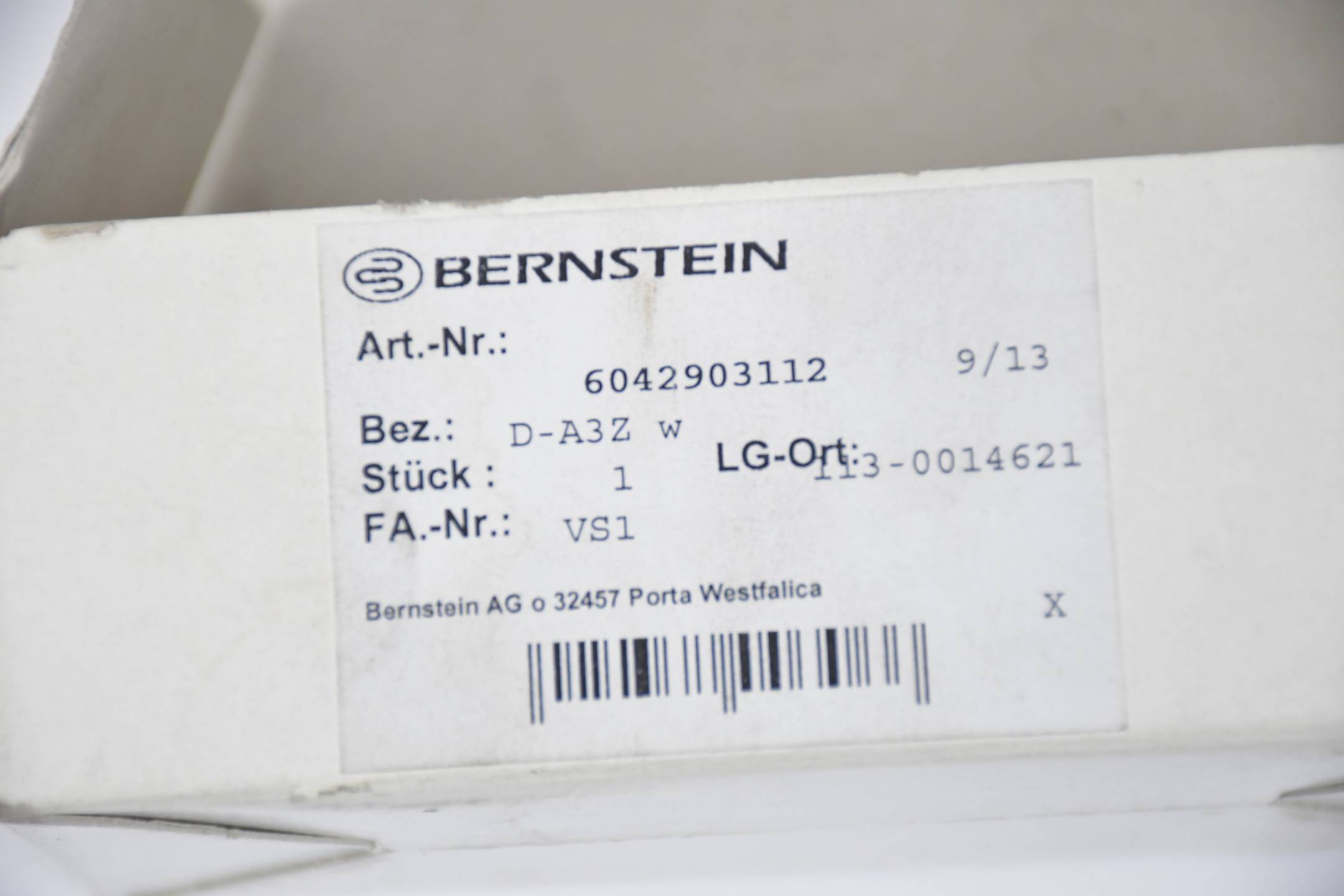 Bernstein Endschalter D-A3Z W ( 6042903112 )