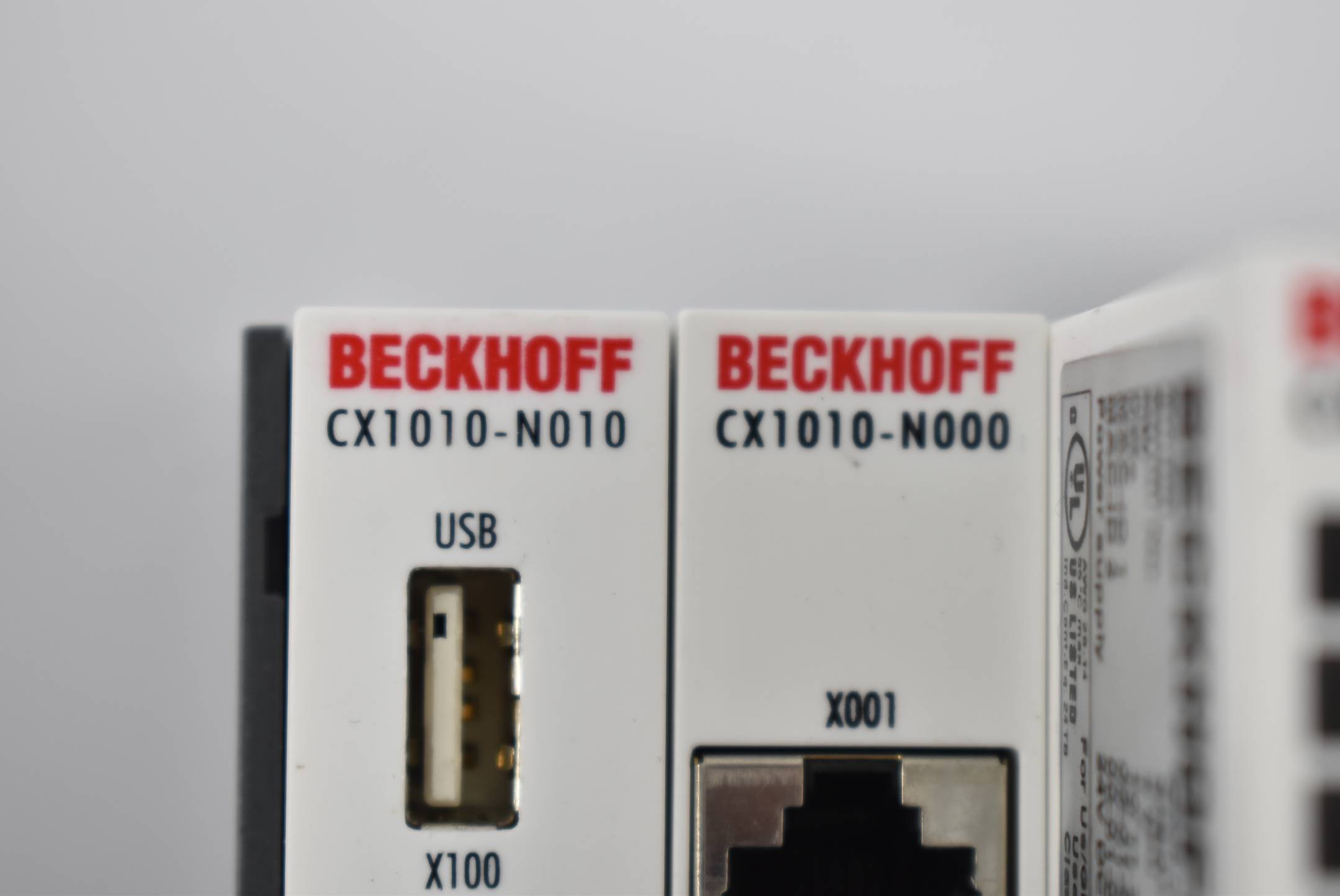 Beckhoff CX1010-N010 + CX1010-N000 + CX1010-0121 + CX1100-0002