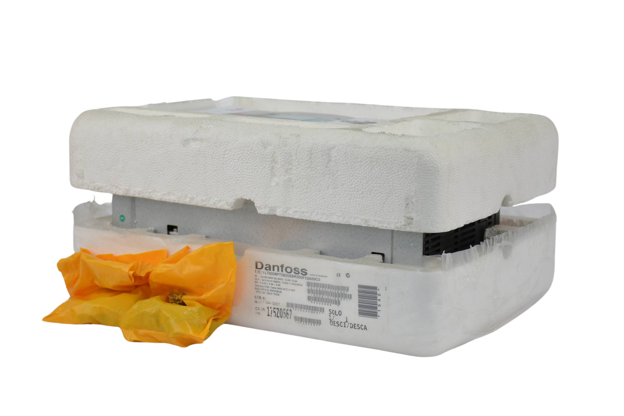 Danfoss Variable Speed Drive VLT 5008 VLT5008PT5B20SBR3D0F10A00C0 ( 175Z0567 )