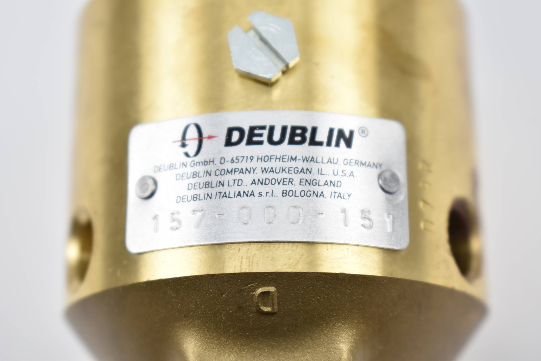 Deublin Drehventil DD, RTR G1/2A RH ( 157-000-151 )