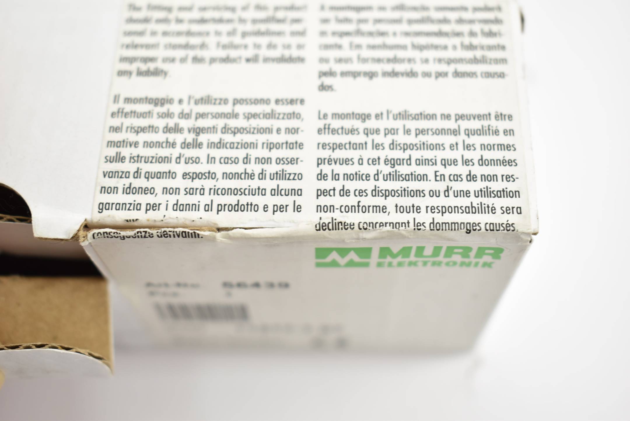 Murr Elektronik Erweiterungsmodul MASI68 DI4/0,19A DO4/1A AB E 4xM12 ( 56439 )