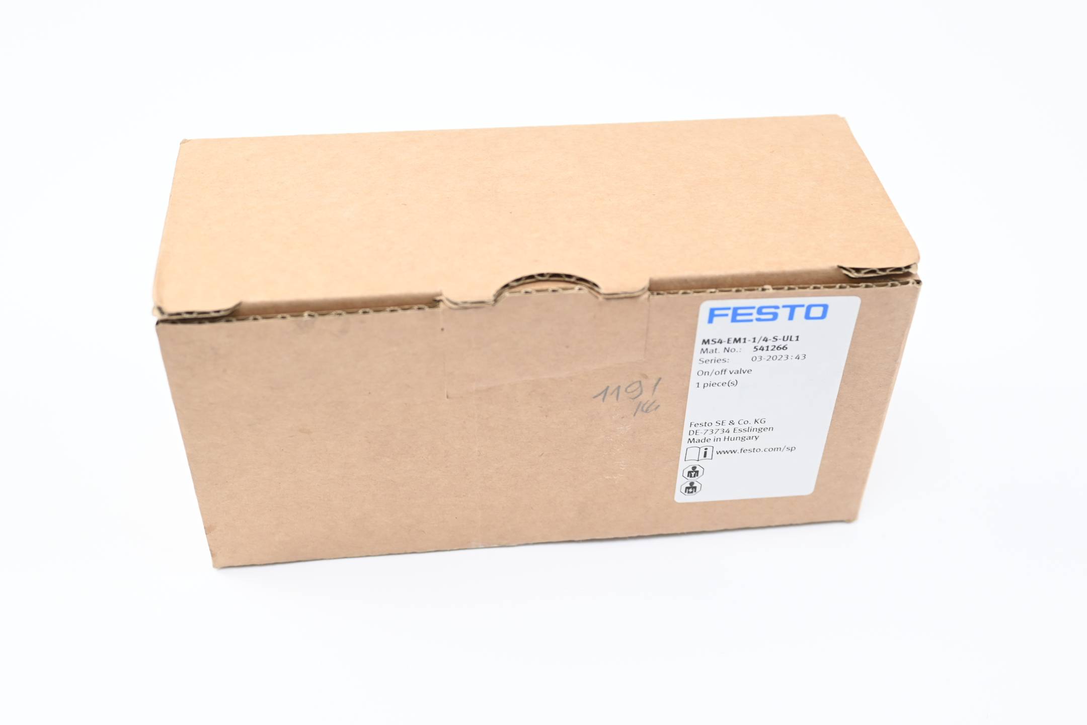 Festo Einschaltventil MS4-EM1-1/4-S-UL1 ( 541266 )