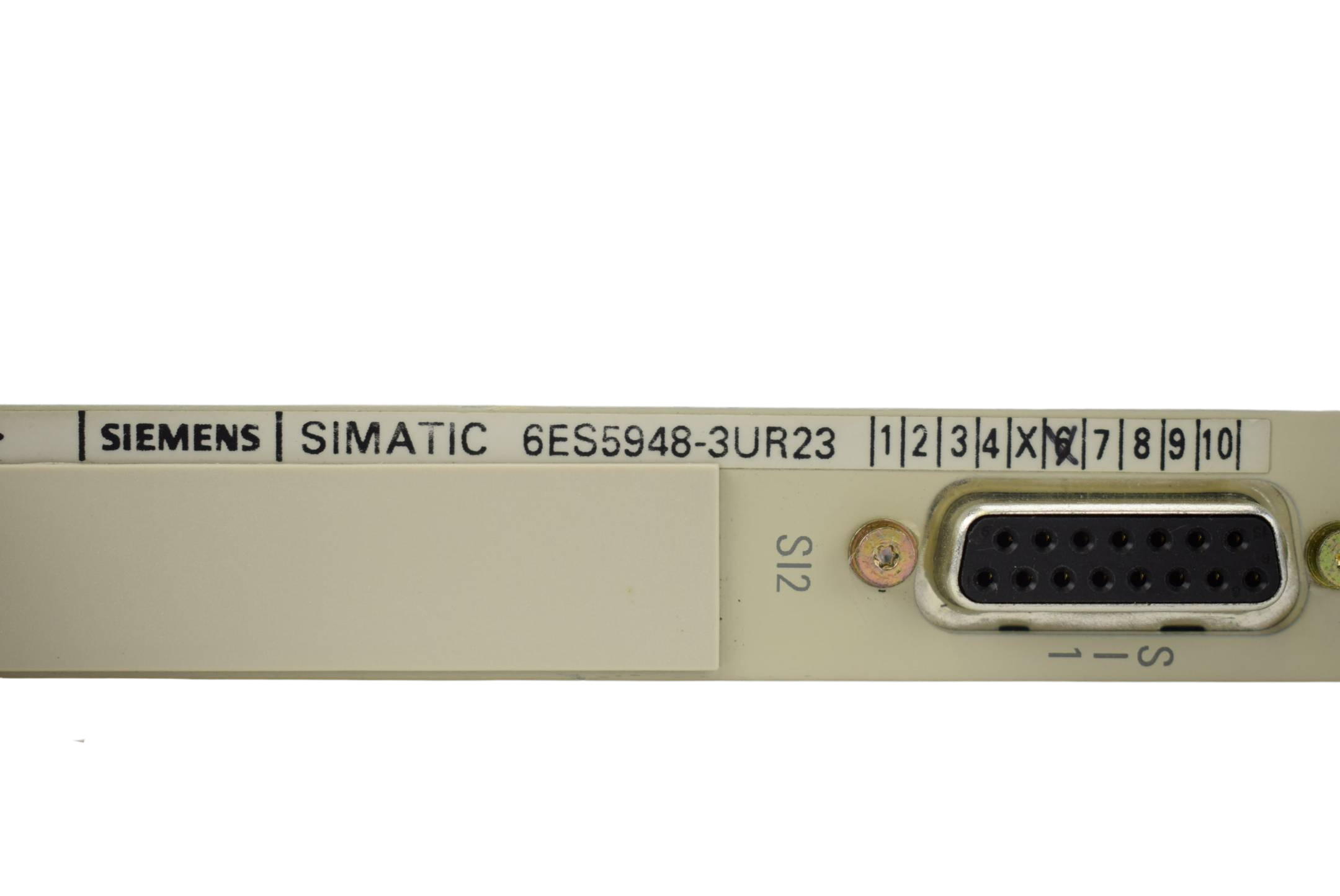 Siemens Simatic S5 CPU 948R S5-155H 6ES5948-3UR23 ( 6ES5 948-3UR23 ) E6 Siemens Simatic S5 CPU 948R S5-155H 6ES5948-3UR23 ( 6ES5 948-3UR23 ) E6