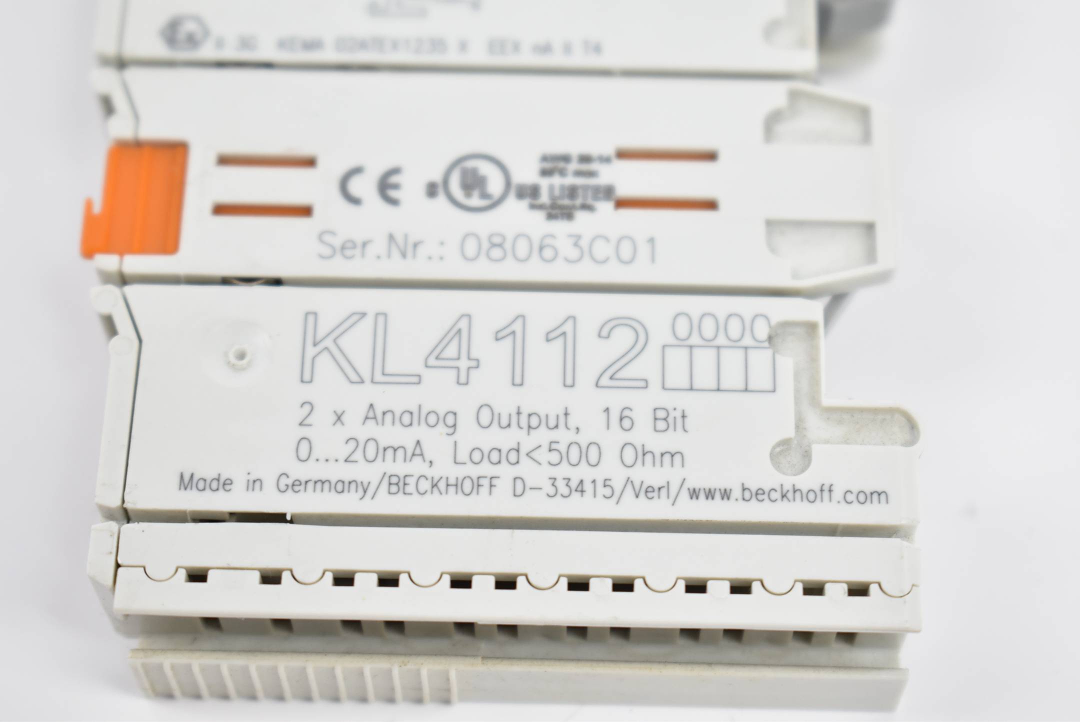 Beckhoff 2 Kanal Analog Ausgang KL4112