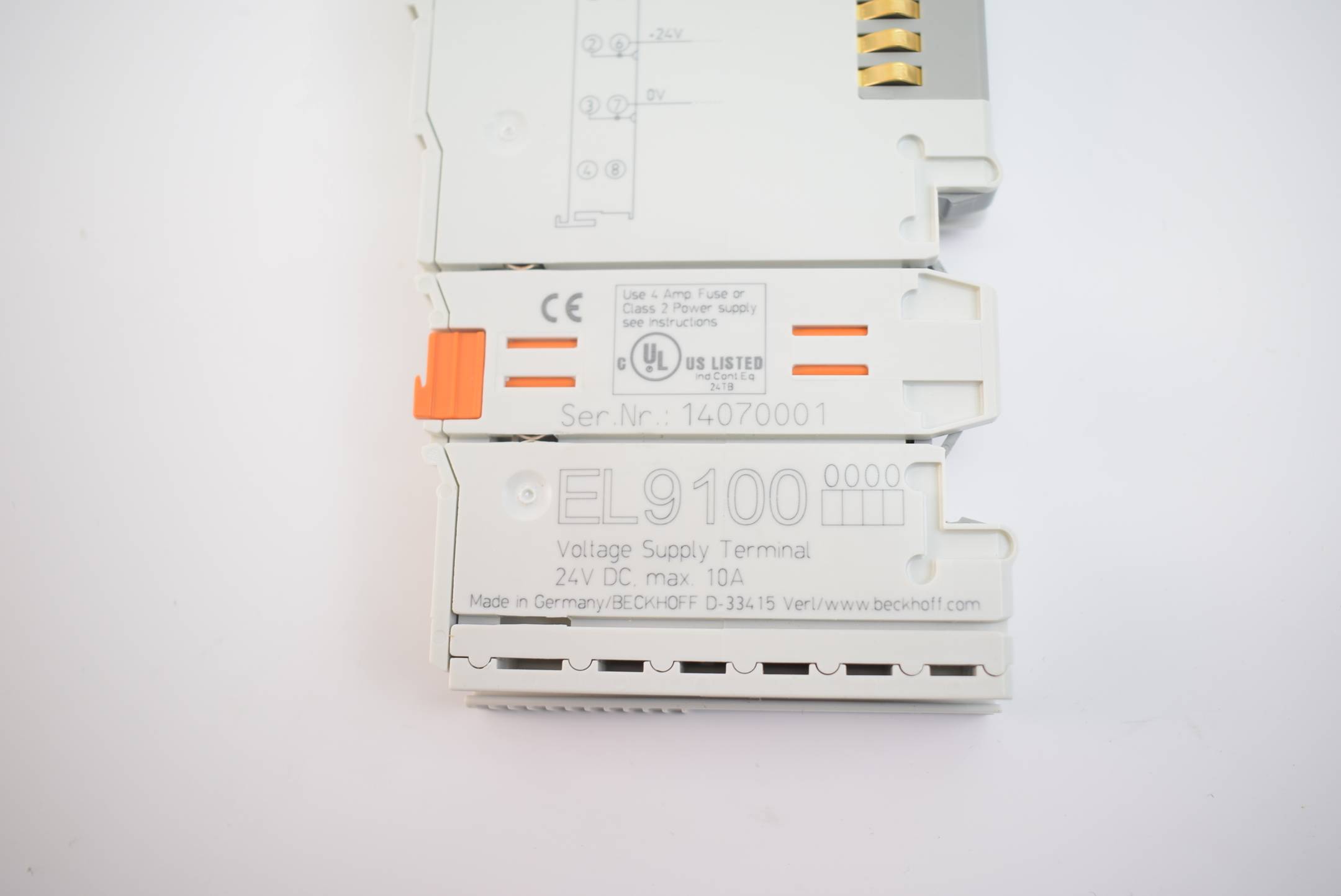 Beckhoff Potenzialeinspeiseklemme EL9100 ( EL 9100 )