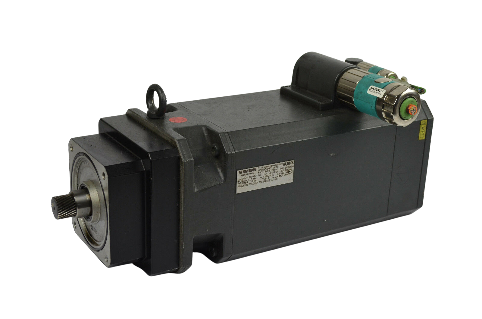 Siemens 3~Brushless Servomotor 1FT6086-8AF71-1EG0 ( 1FT6 086-8AF71-1EG0 )