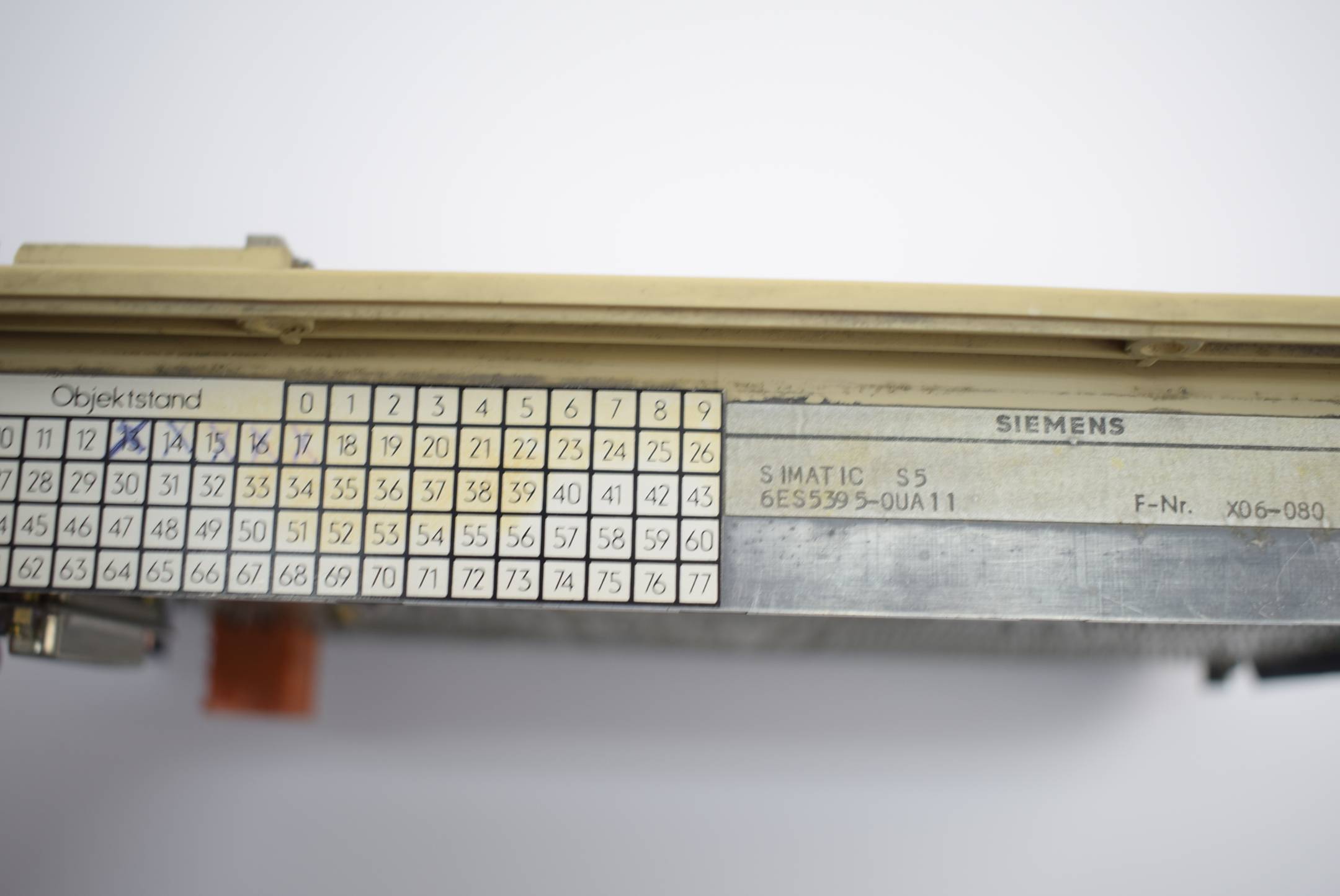 Siemens simatic S5 Bedienfeld OP395 6ES5395-0UA11 ( 6ES5 395-0UA11 ) E17