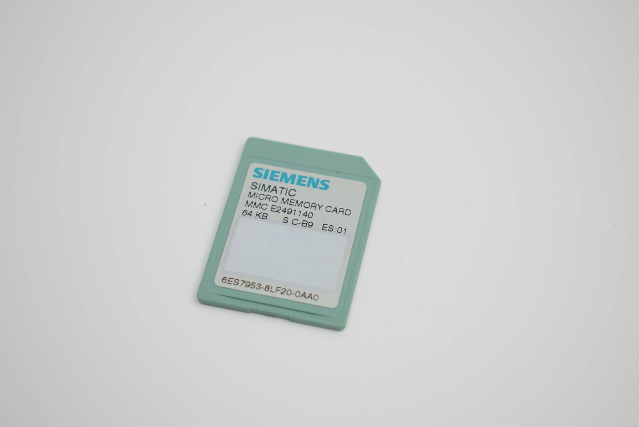 Siemens Simatic S7 Memory Card 64 KB 6ES7953-8LF20-0AA0 ( 6ES7 953-8LF20-0AA0 )