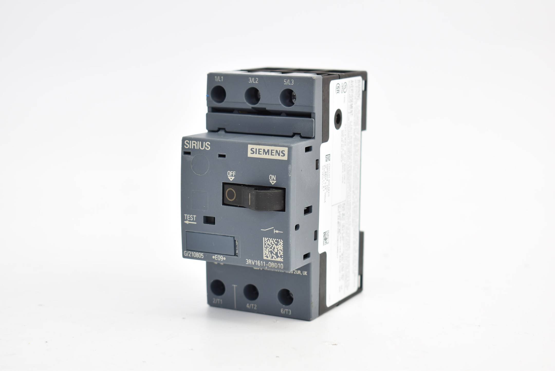Siemens sirius Leistungsschalter S00 3RV1 611-0BD10 ( 3RV1611-0BD10 )