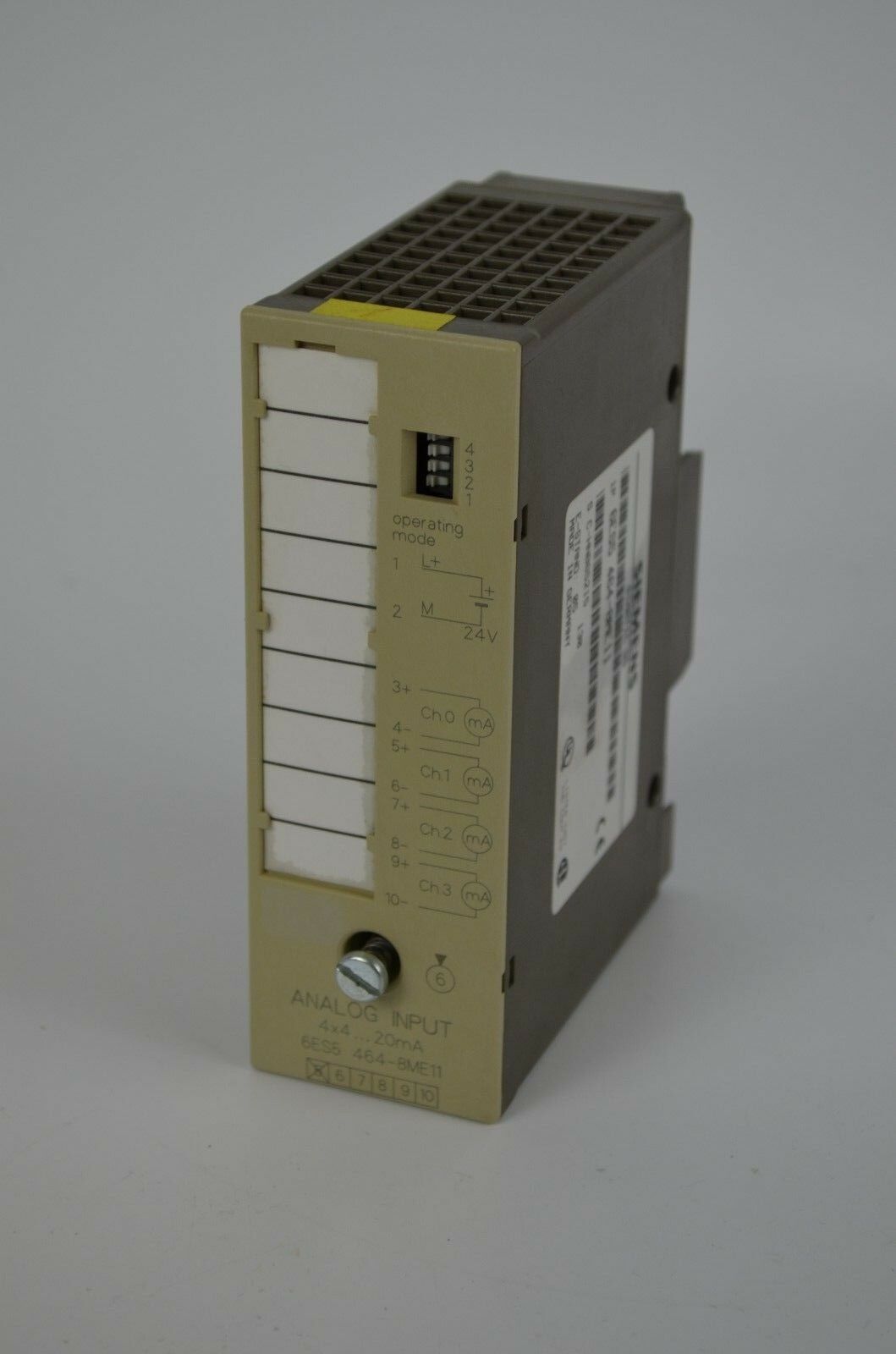 Siemens simatic S5 Analog input 464 6ES5 464-8ME11 ( 6ES5464-8ME11 ) S5-90U