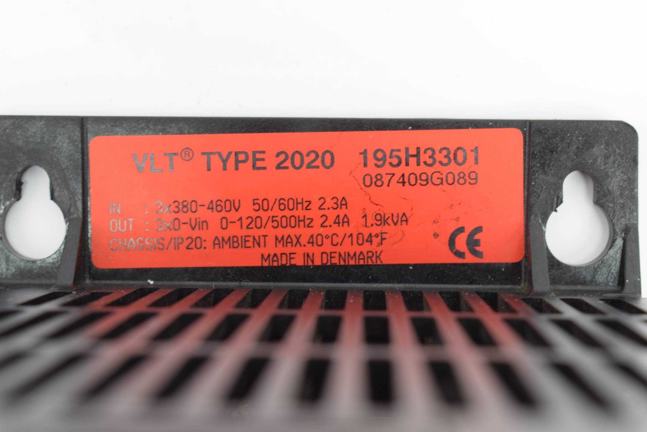Danfoss VLT® Frequenzumrichter Type 2020 195H3301