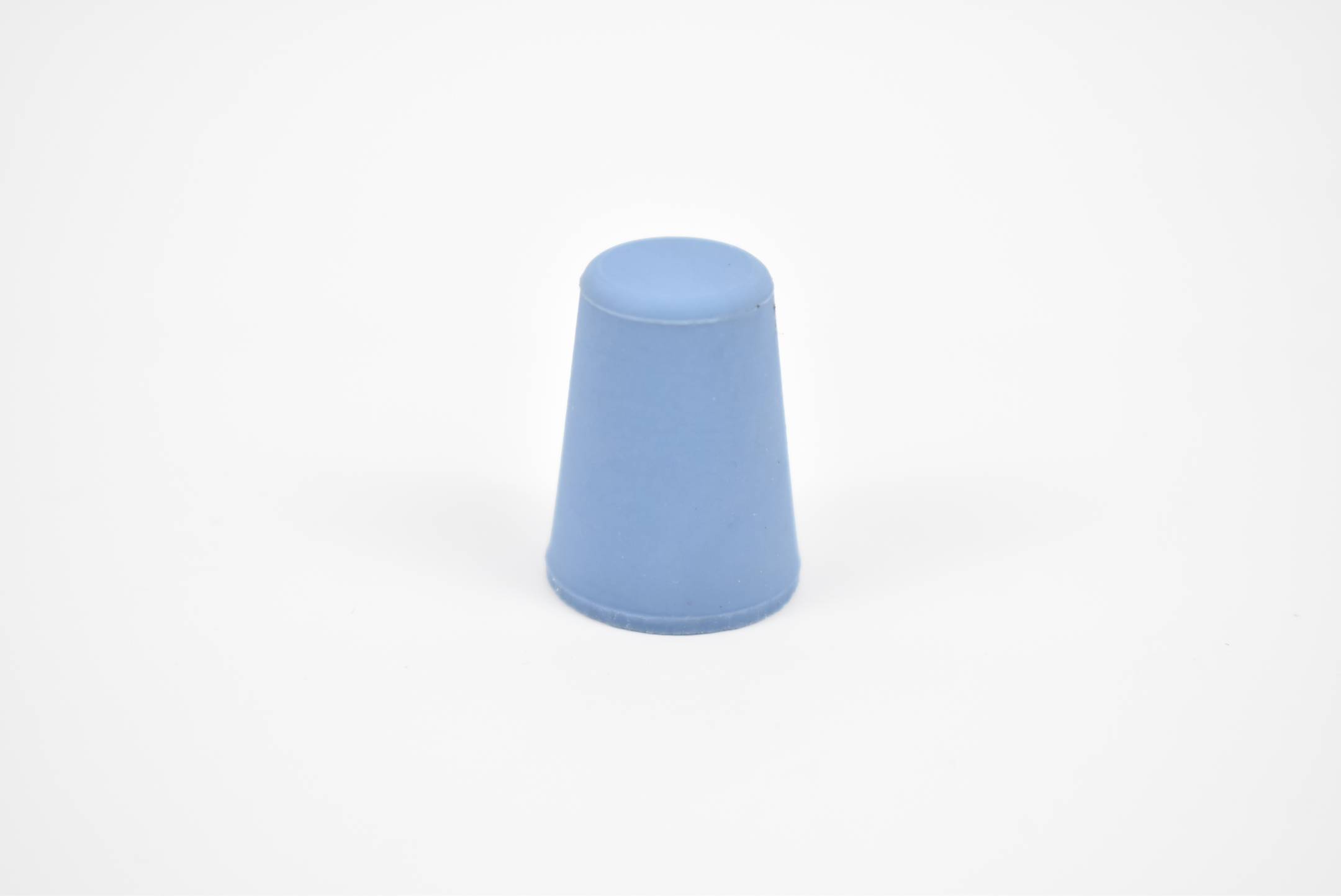 Gummistopfen blau D=10,5/14,5mm H=20mm ( VE 100 Stück )