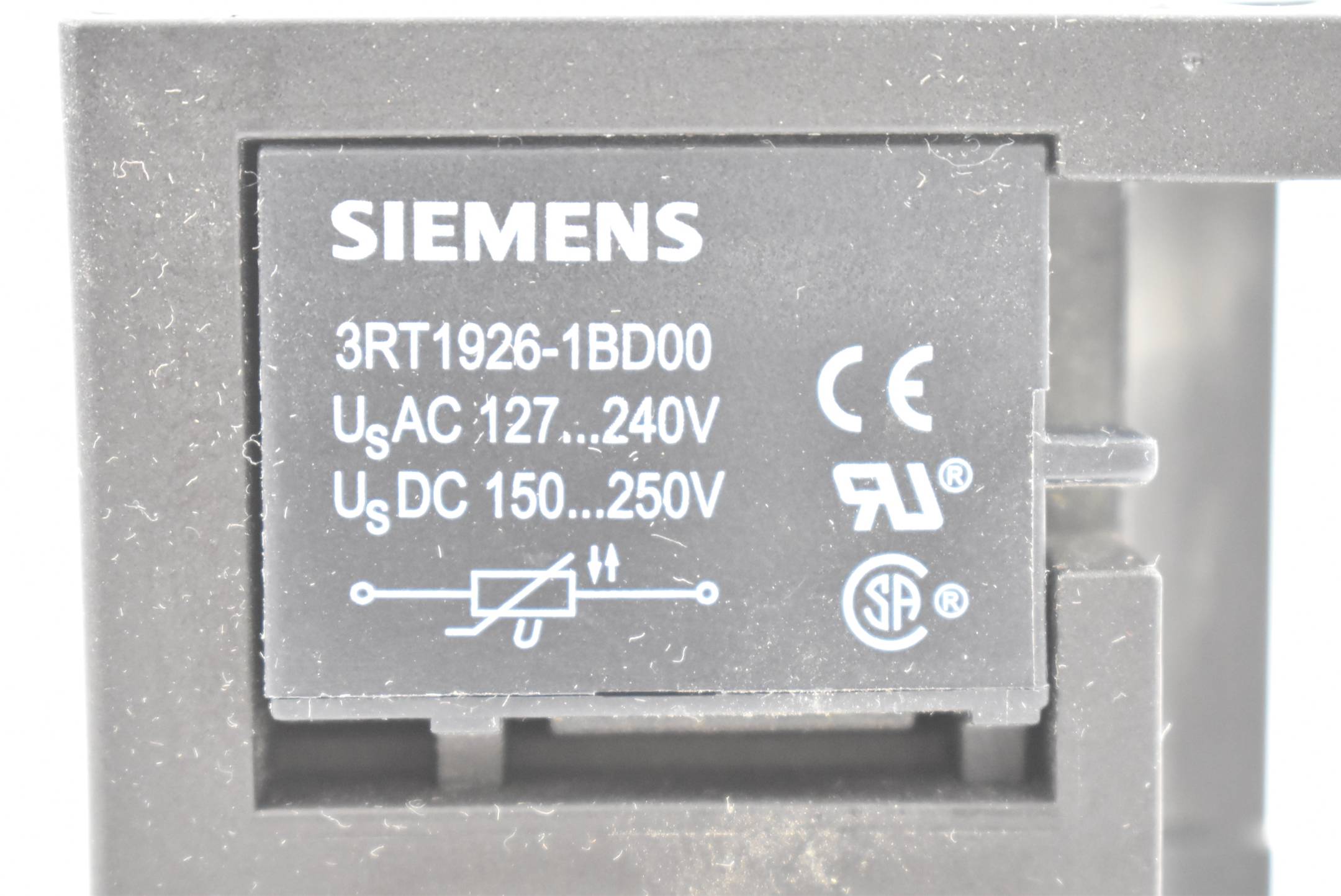 Siemens Sirius Leistungsschütz 3RT1034-1AP00 ( 3RT1 034-1AP00 ) + 3RT1926-1BD00