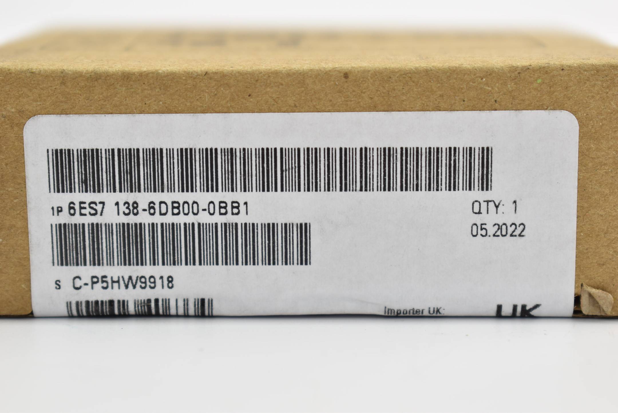 Siemens simatic ET 200SP 6ES7138-6DB00-0BB1 ( 6ES7 138-6DB00-0BB1 ) E5