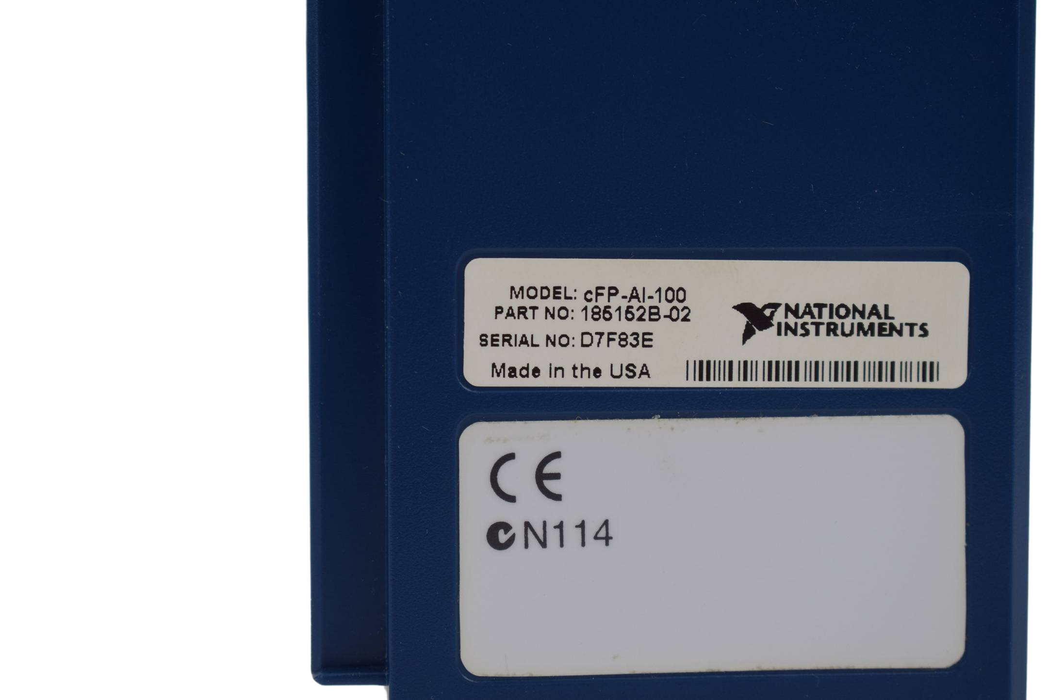 National Instruments Analogeingangsmodul Compact FieldPoint cFP-AI-100 ( 185152B-02 )