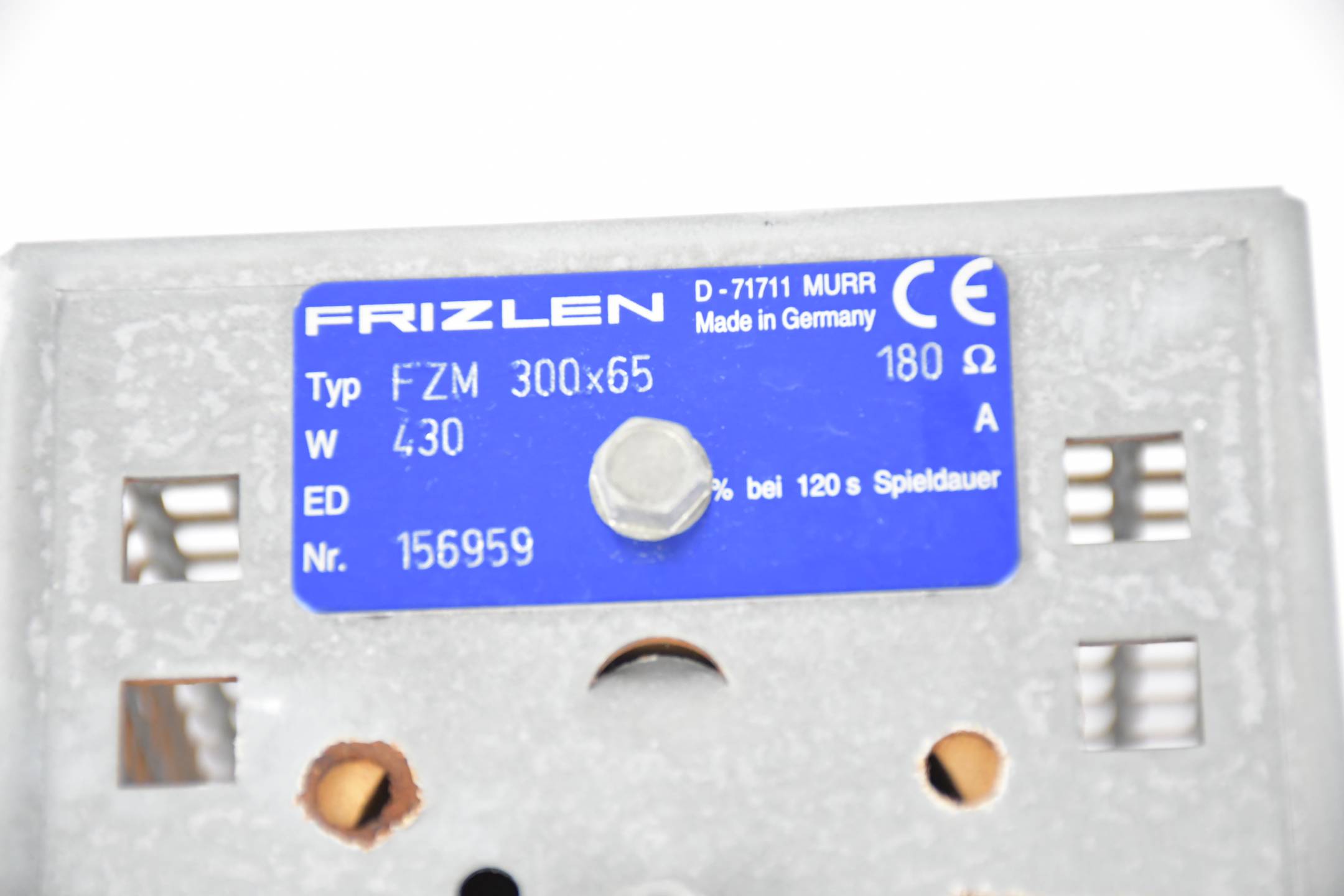 Murr Frizlen Bremswiderstand FZM 300x65 ( FZM300x65 )