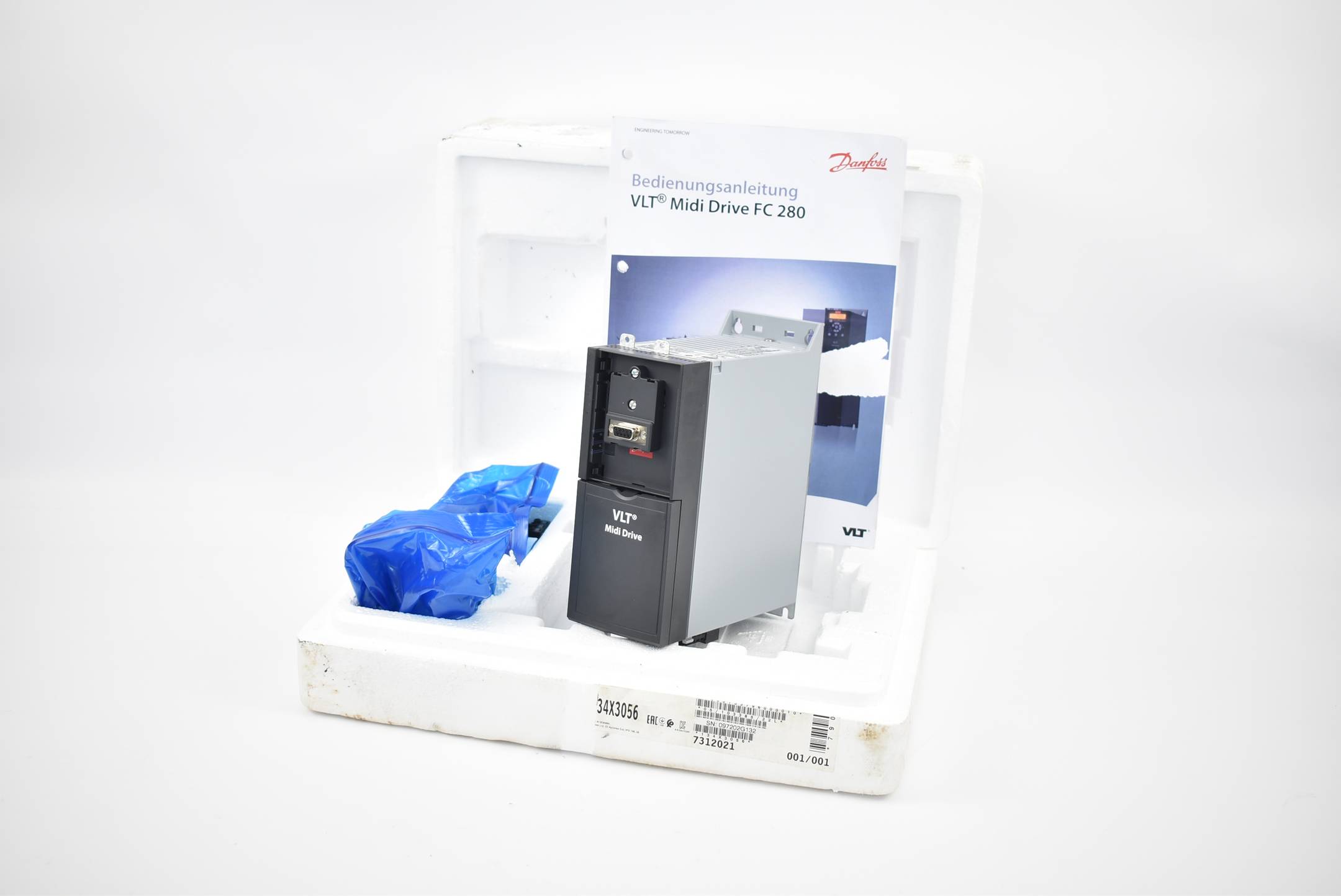 Danfoss VLT® Midi Drive FC 280 FC-280P1K5S2E20H1XXCXXXSXXXXAX ( 134X3056 )