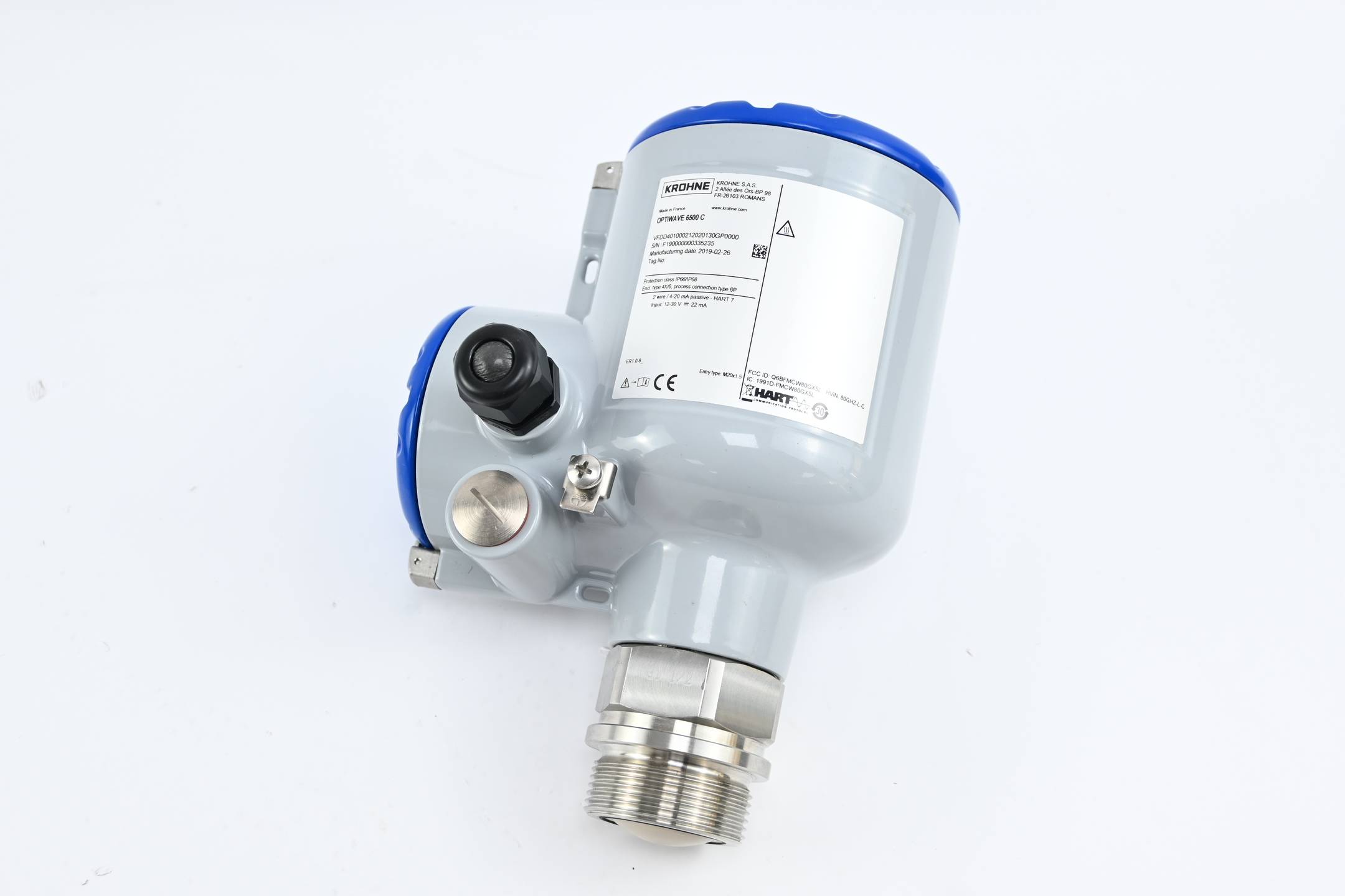 Krohne Füllstandmessgerät Optiwave 6500 C VFDD401000212020130GP0000