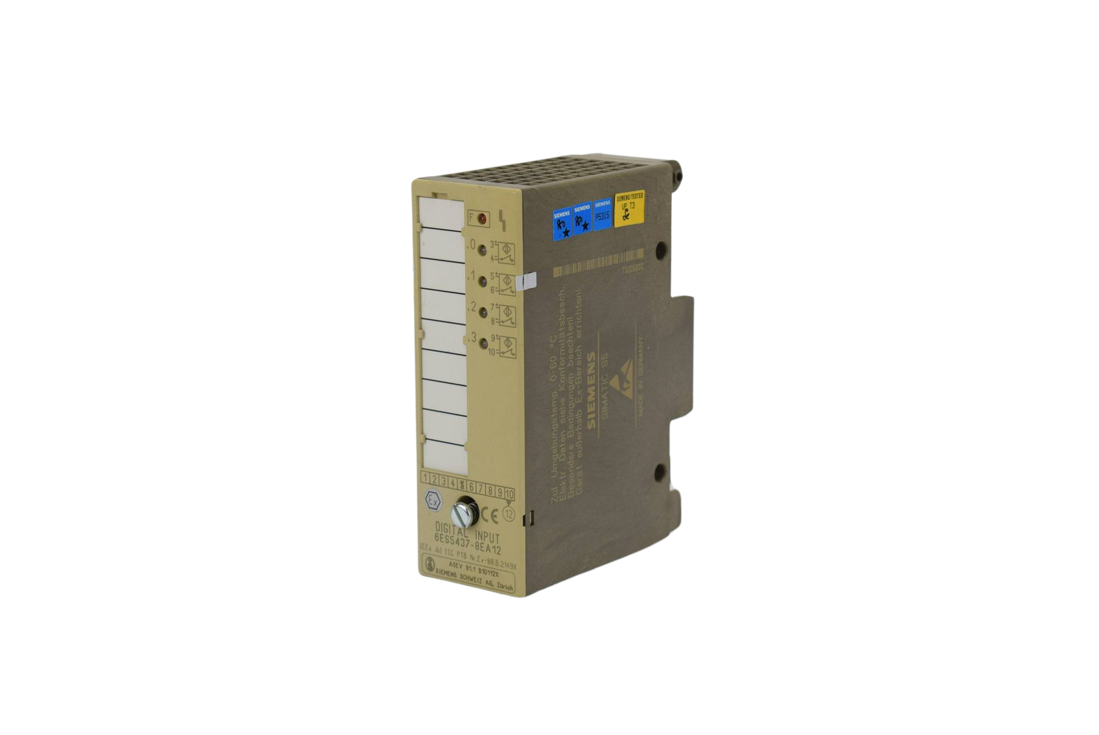 Siemens Simatic S5 437 S5-95U-100 ET 100U-200U 6ES5 437-8EA12 ( 6ES5437-8EA12 )