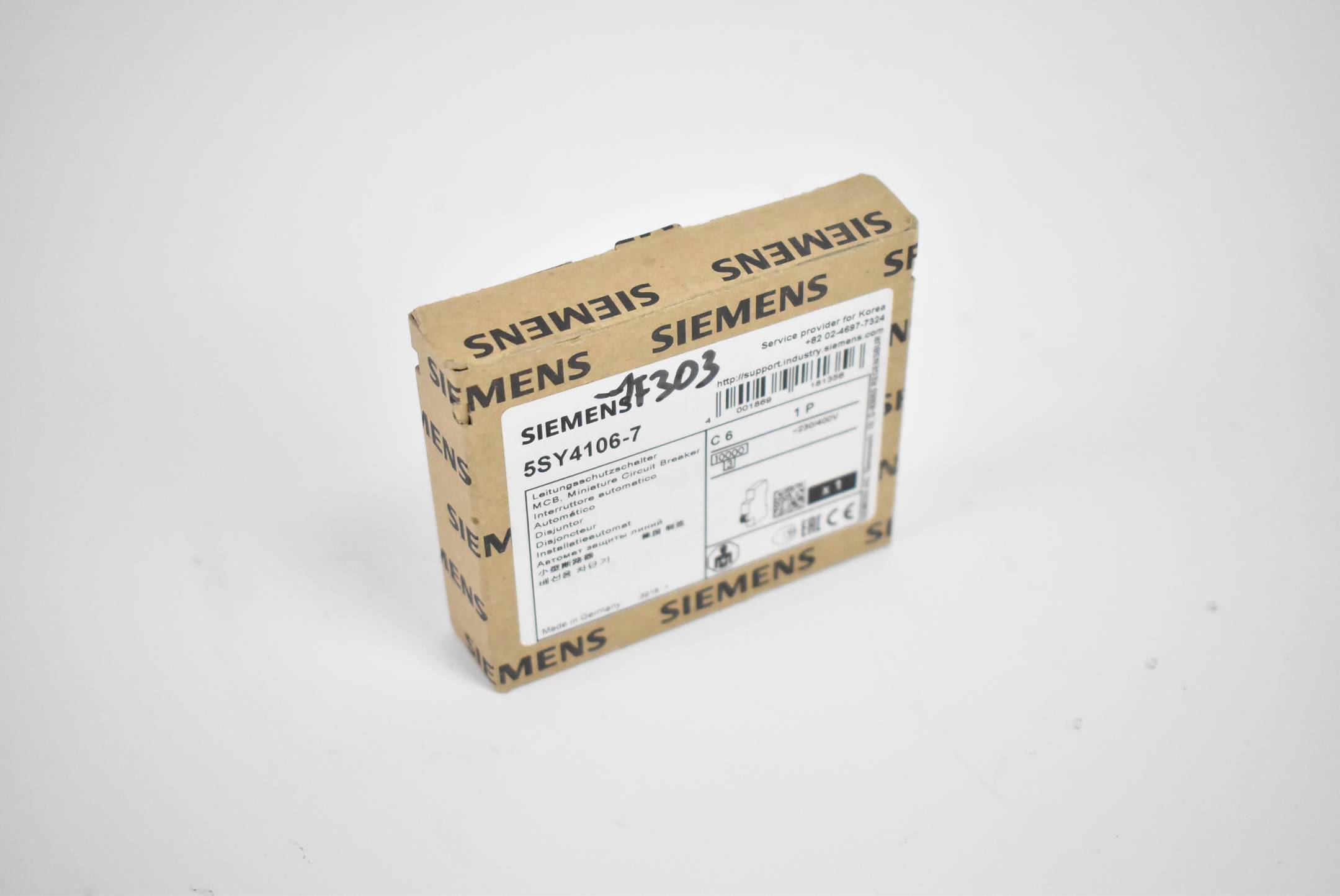 Siemens Leistungsschutzschalter 5SY4106-7 ( 5SY4 106-7 )