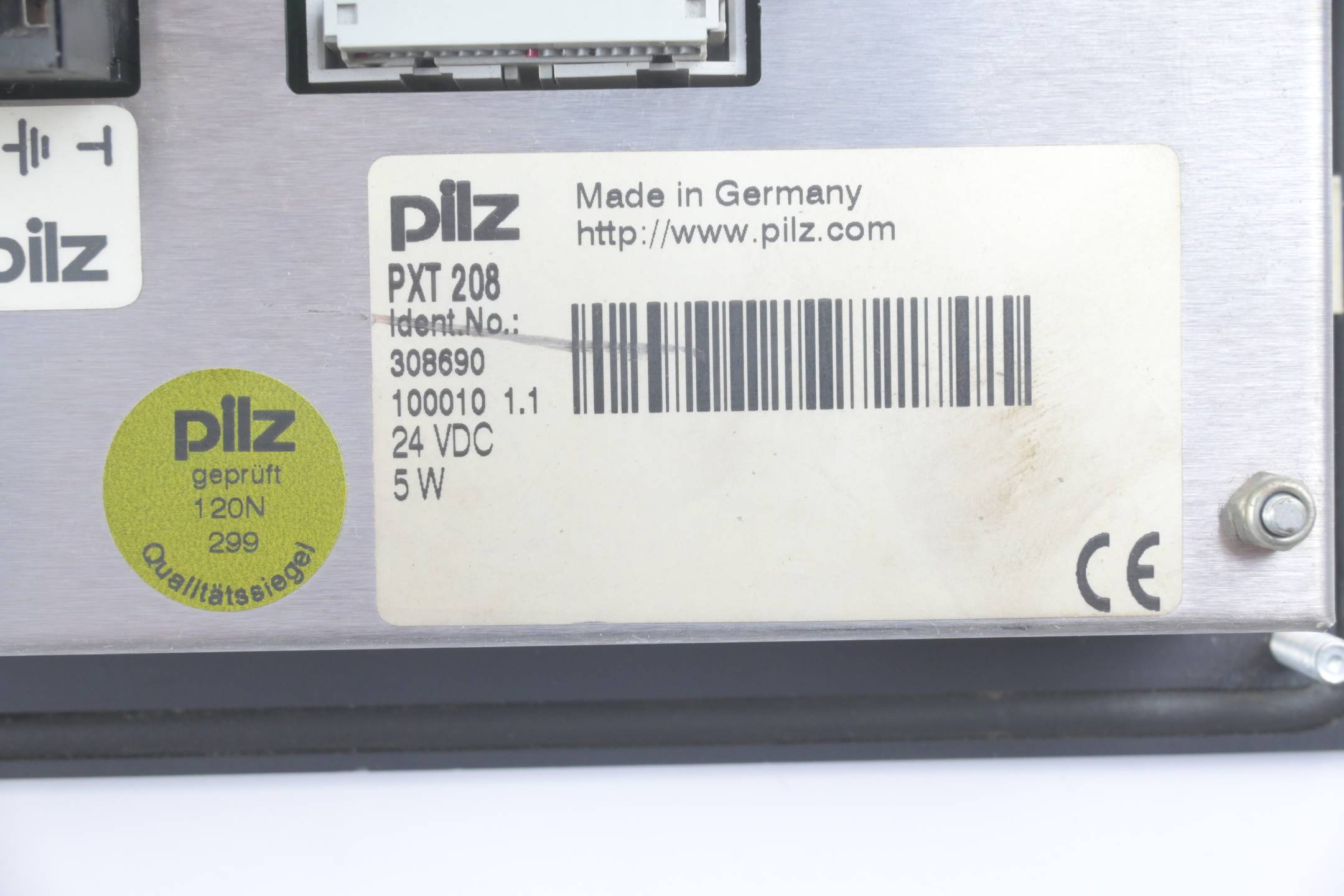 Pilz Bedienterminal PXT 208 ( 308690 )