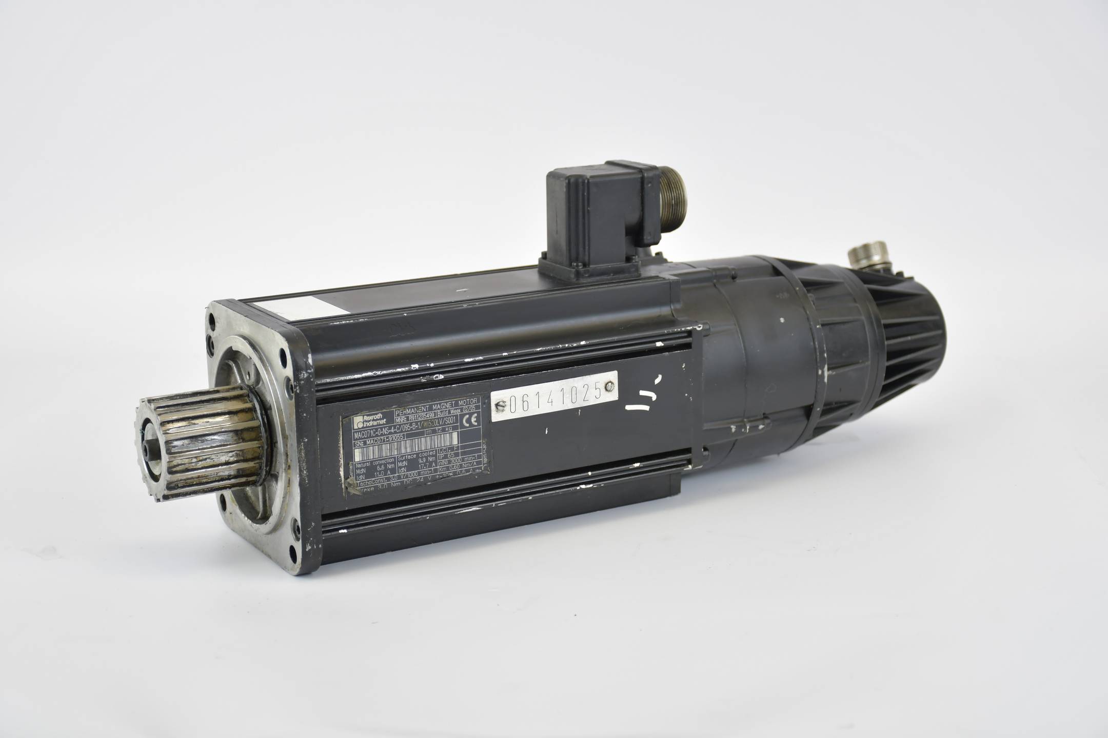 Indramat Rexroth Servomotor MAC071C-0-NS-4-C/095-B-1/WI520LV/S001 ( R911235499 )