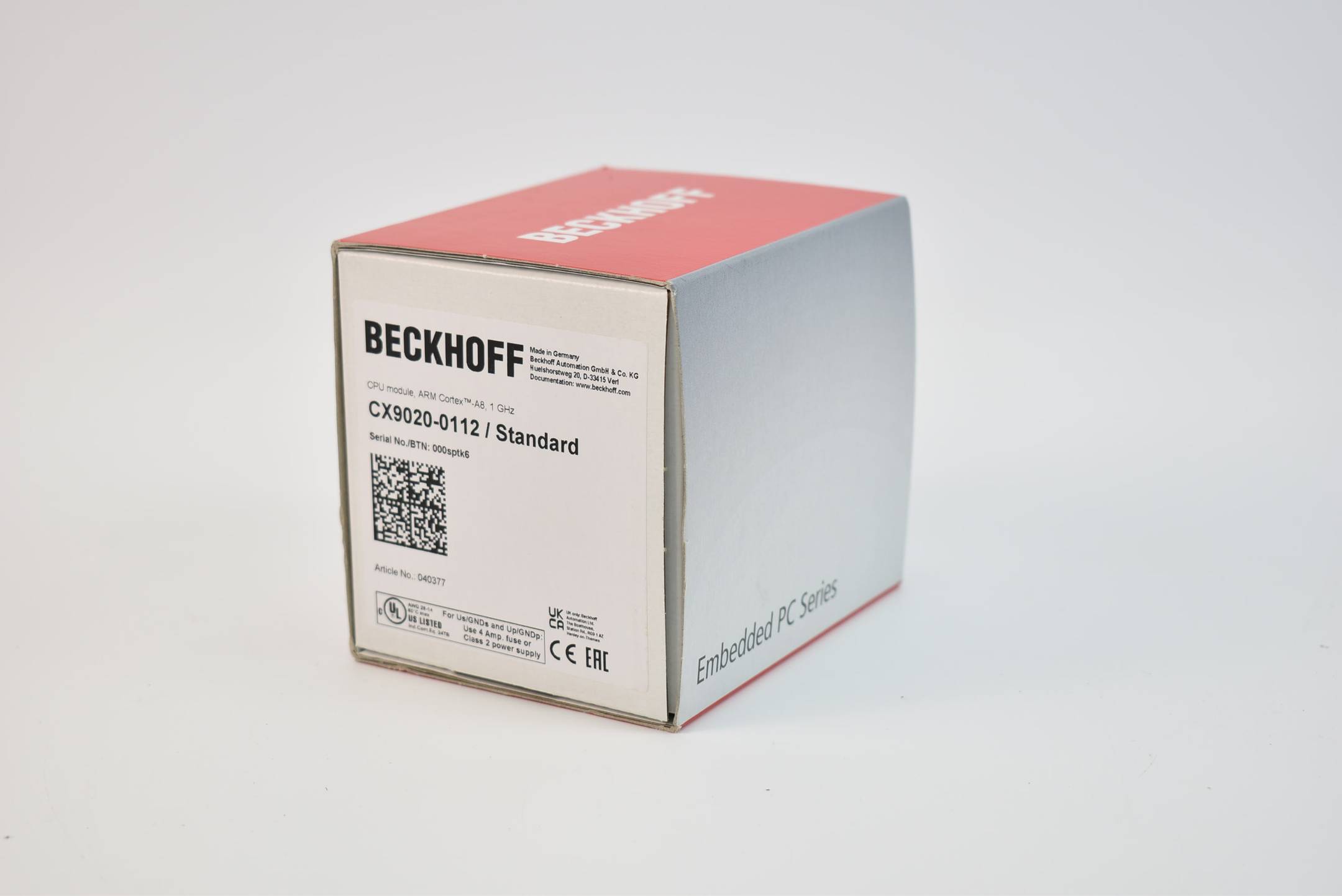 Beckhoff CPU Modul ARM Cortex-A8 1 GHz CX9020-0112 ( CX 9020-0112 )