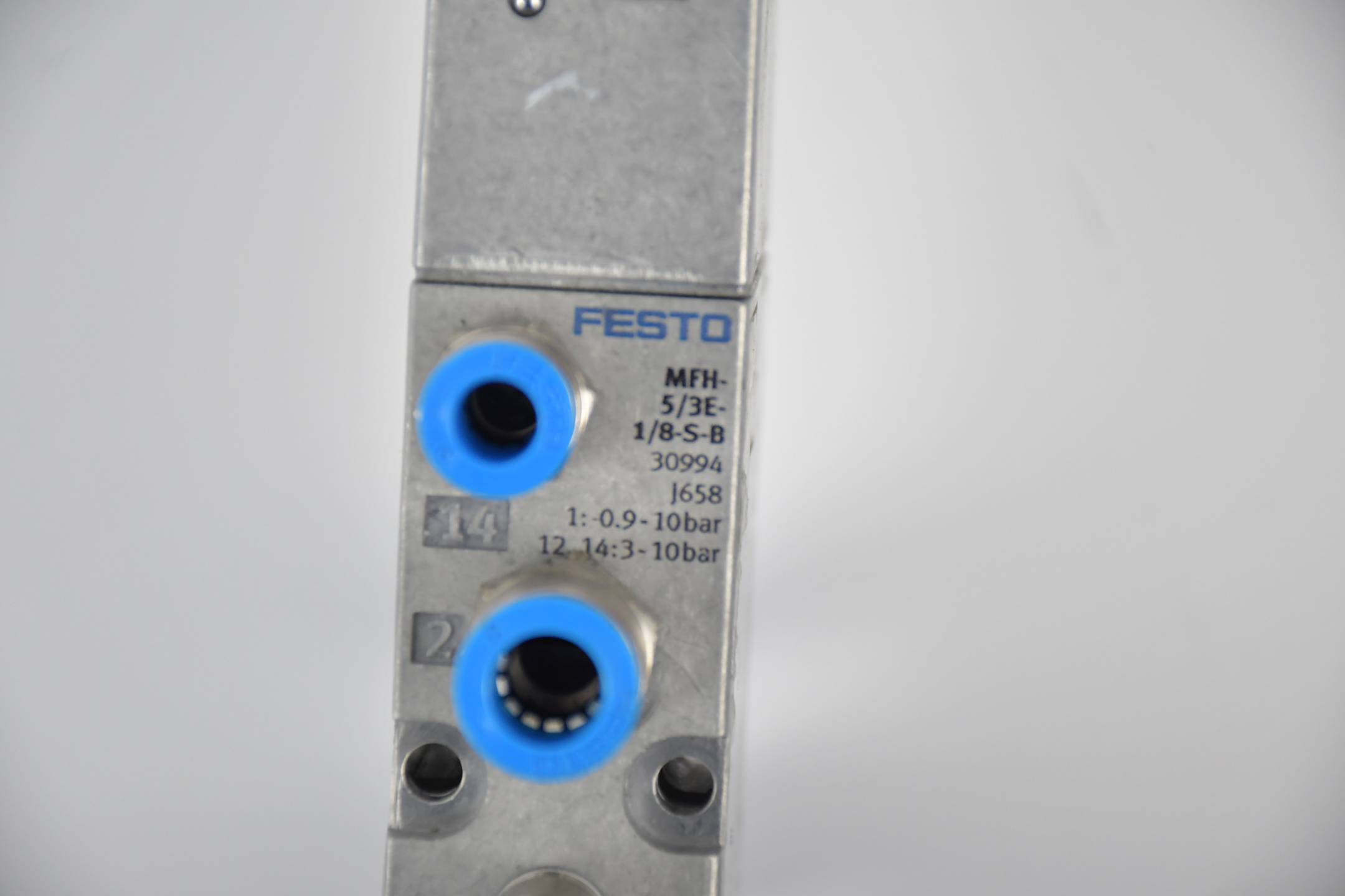 Festo Magnetventil MFH-5/3E-1/8-S-B inkl Magnetspule MSFG-24/42-50/60