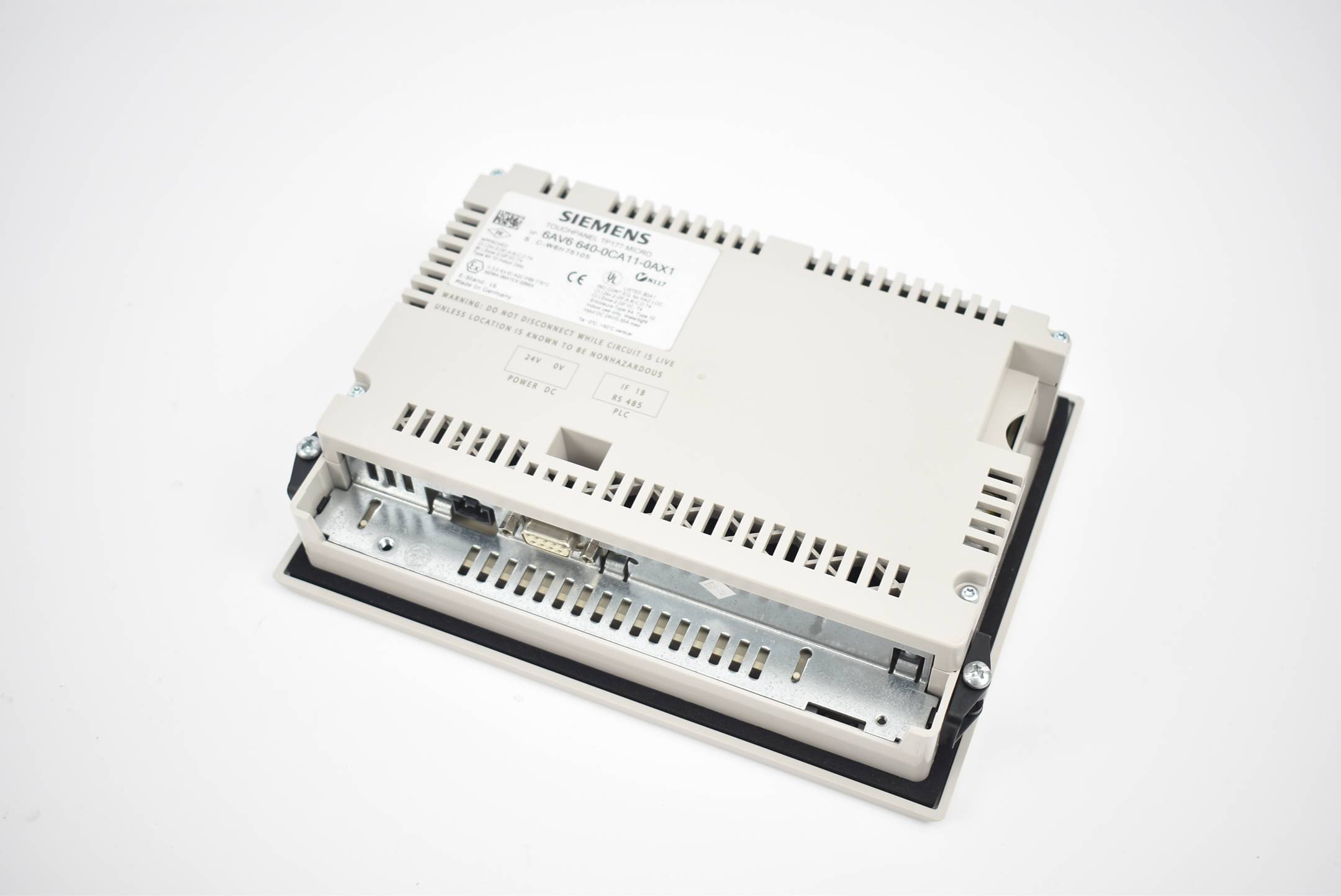 Siemens simatic TP 177 Micro 6AV6 640-0CA11-0AX1 ( 6AV6640-0CA11-0AX1 ) E16