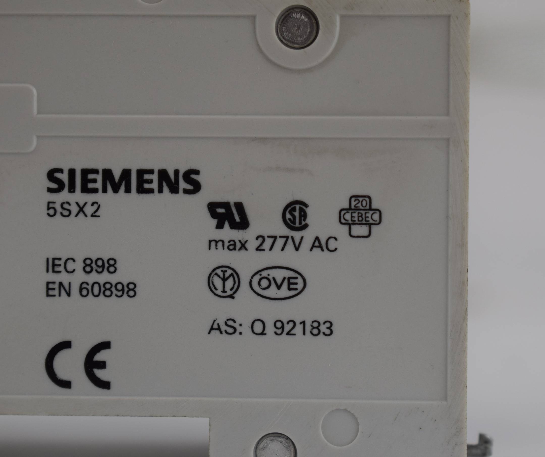Siemens Leistungsschutzschalter 5SX21 C4 ( HS 5SX91 ) 