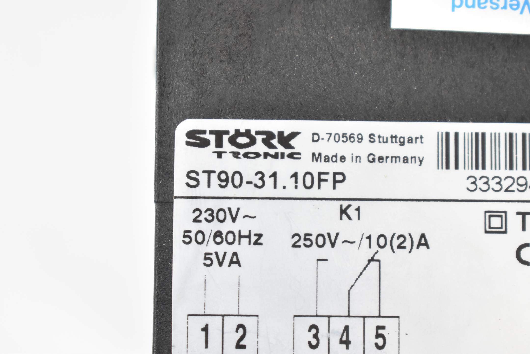 Störk Tronic Thermostatregler ST90-31.10FP