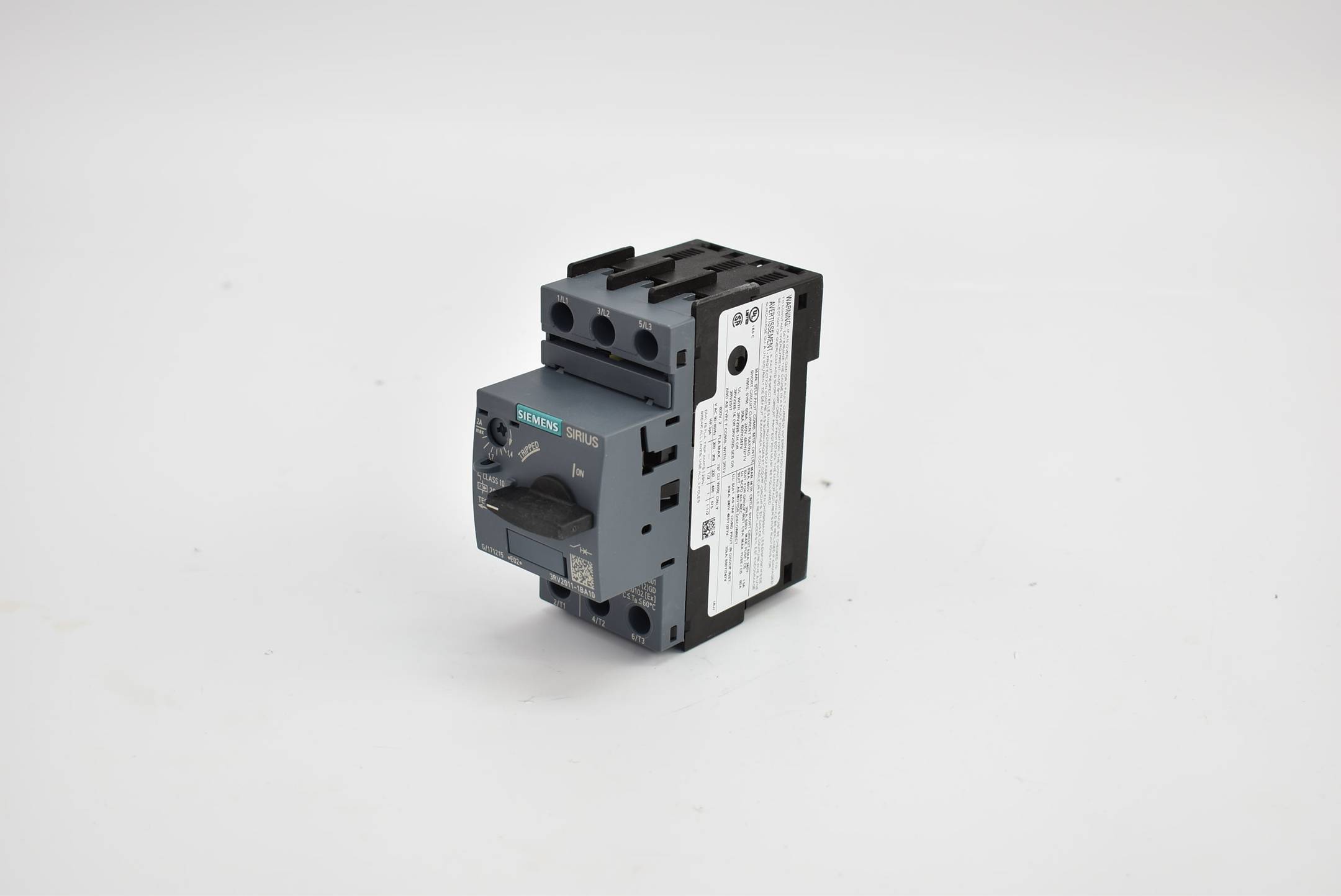 Siemens Sirius Leistungsschalter Baugr. S00 3RV2011-1BA10 ( 3RV2 011-1BA10 ) E2