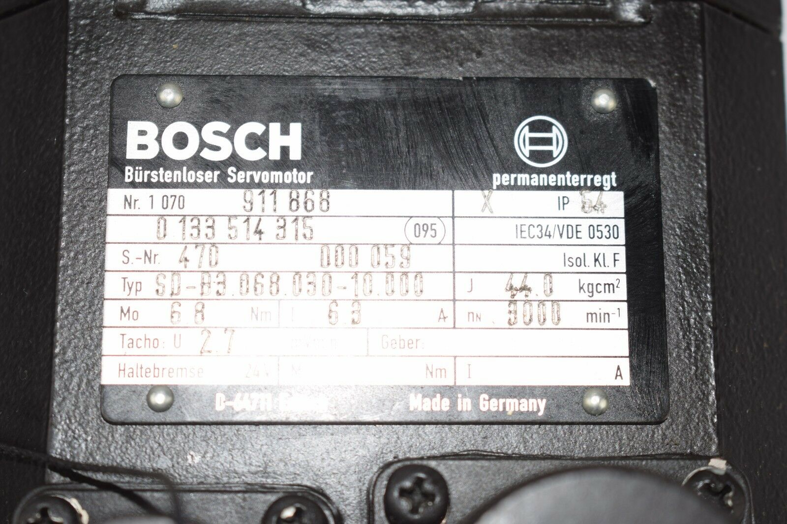 Bosch SD-B3.068.030-10.000