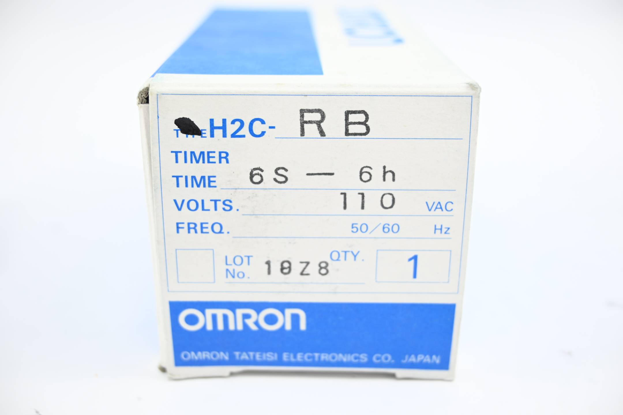 Omron Timer 6s-6h 110 VAC ( H2C-R )( H2C-R B )