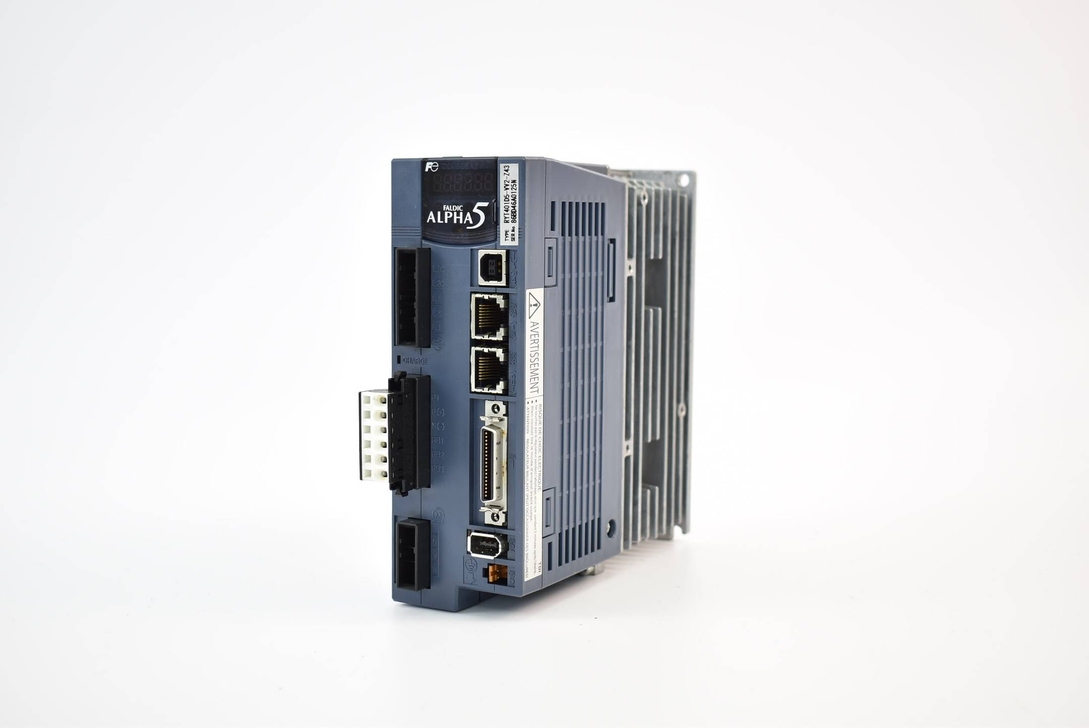 Fuji Electric Faldic Alpha 5 Servo Verstärker RYT401D5-VV2-Z43 ( RYT1204 )