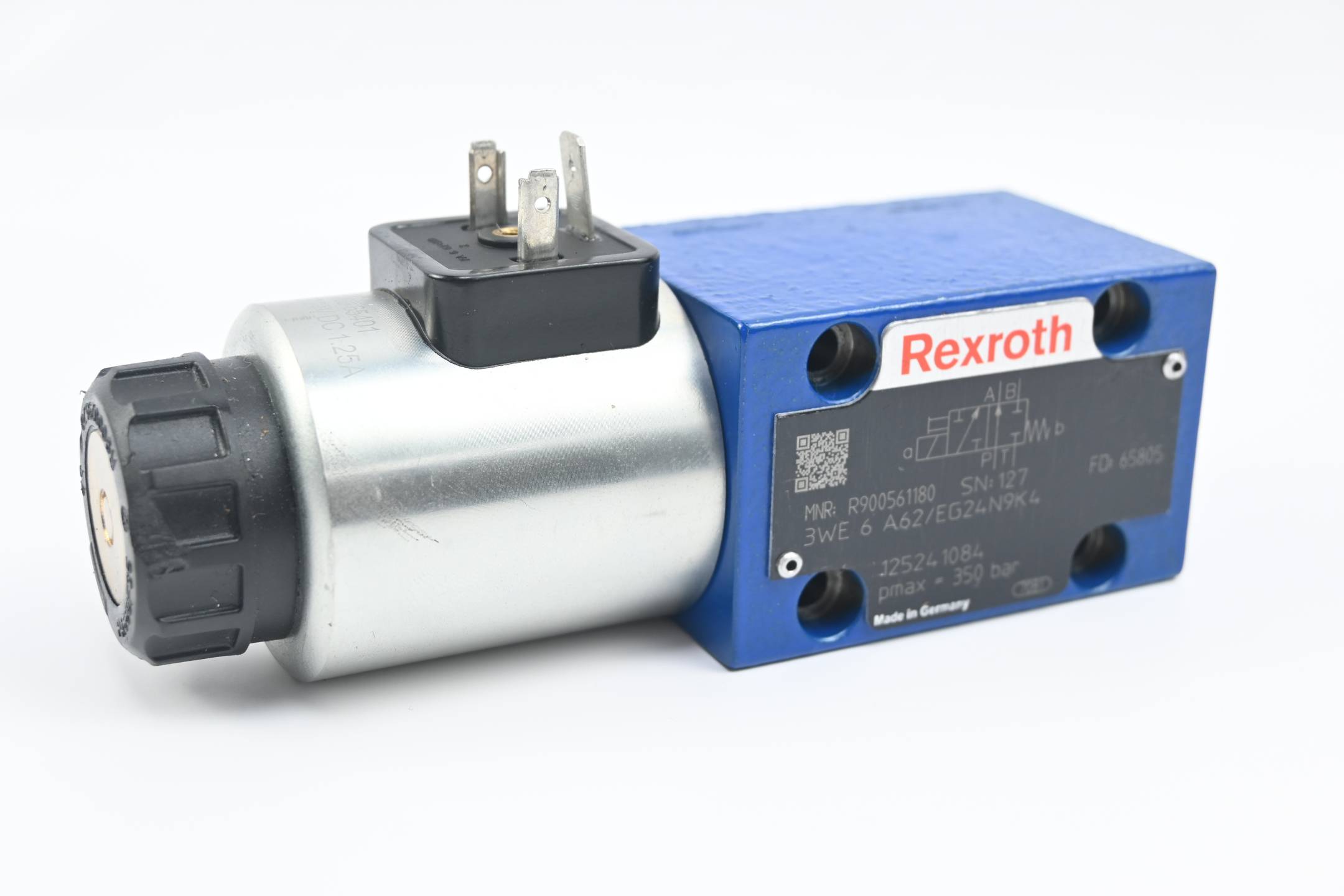 Rexroth Wegeschieberventil 3WE6A62/EG24N9K4 ( R900561180 )