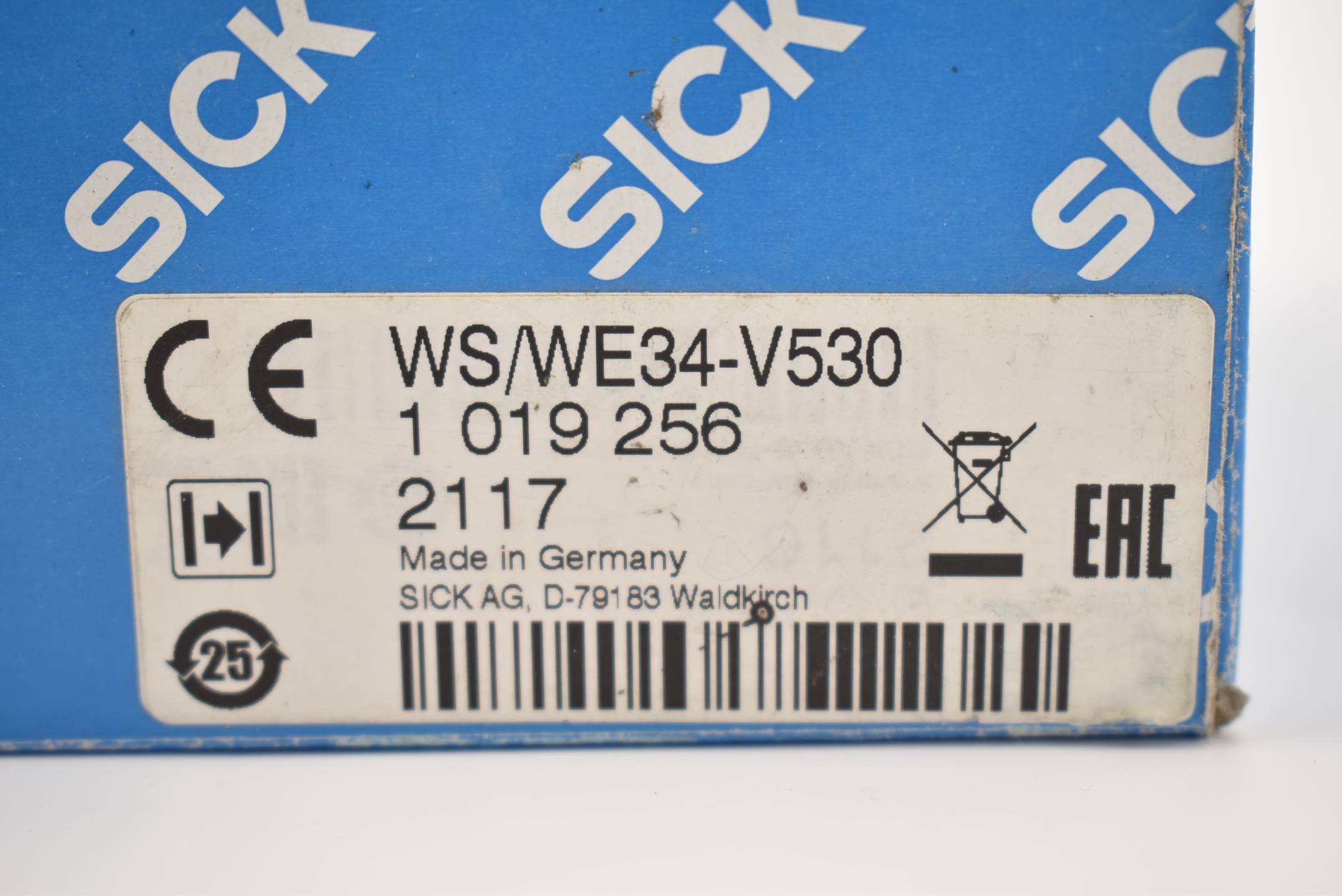 Sick Einweg-Lichtschranken WS/WE34-V530 ( WS34-V530 + WS34-D530 ) 1019256