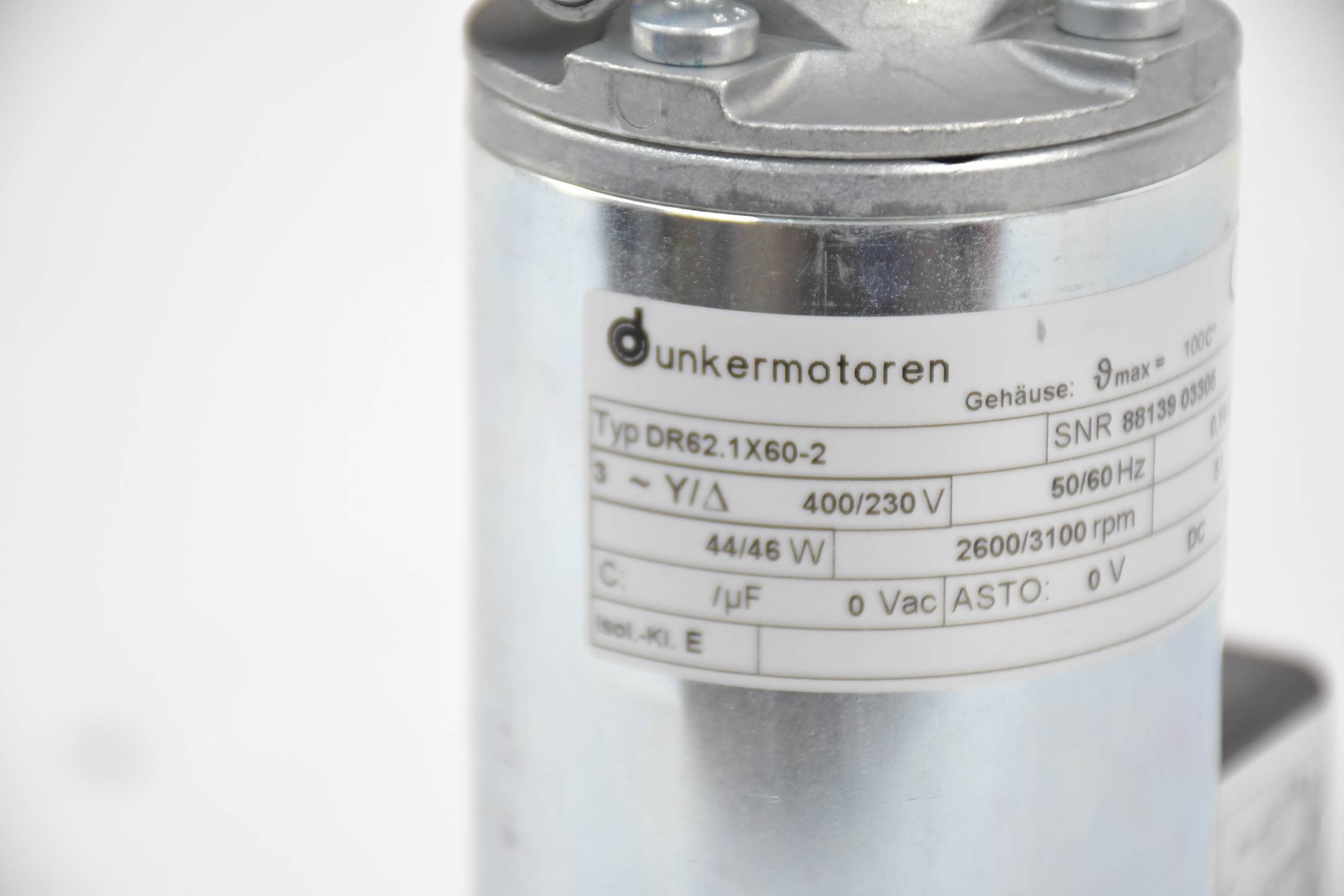 Dunkermotoren DR62.1X60-2 2600/3100 rpm ( DR621X60-2 )